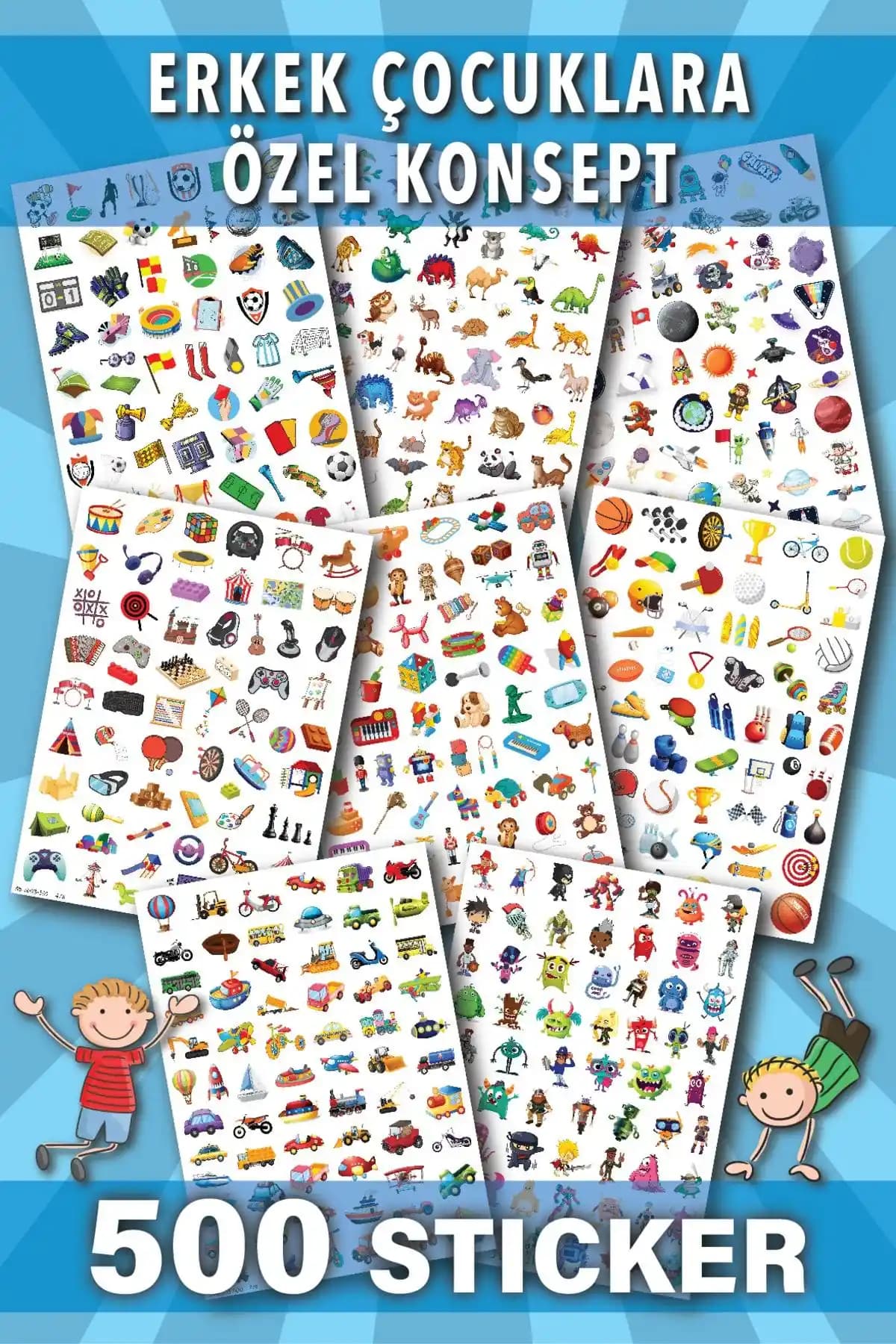 NeoPrint Çocuk Etiket Setleri ve Sticker Kitabı Karşılaştırması