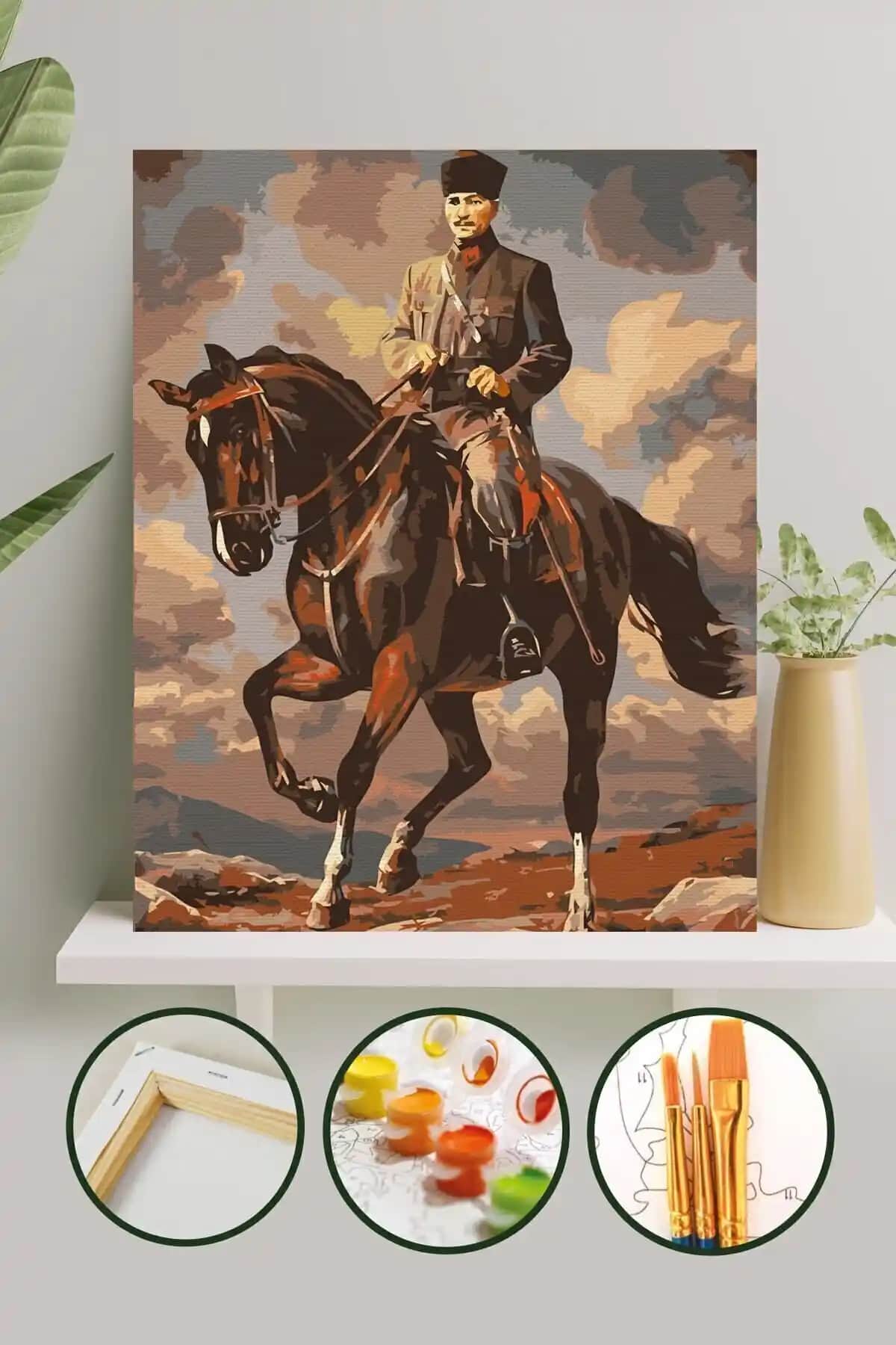 Palmiye Hobi Sanat Kırtasiye Setleri Karşılaştırması: Atatürk ve Van Gogh Yıldızlı Gece