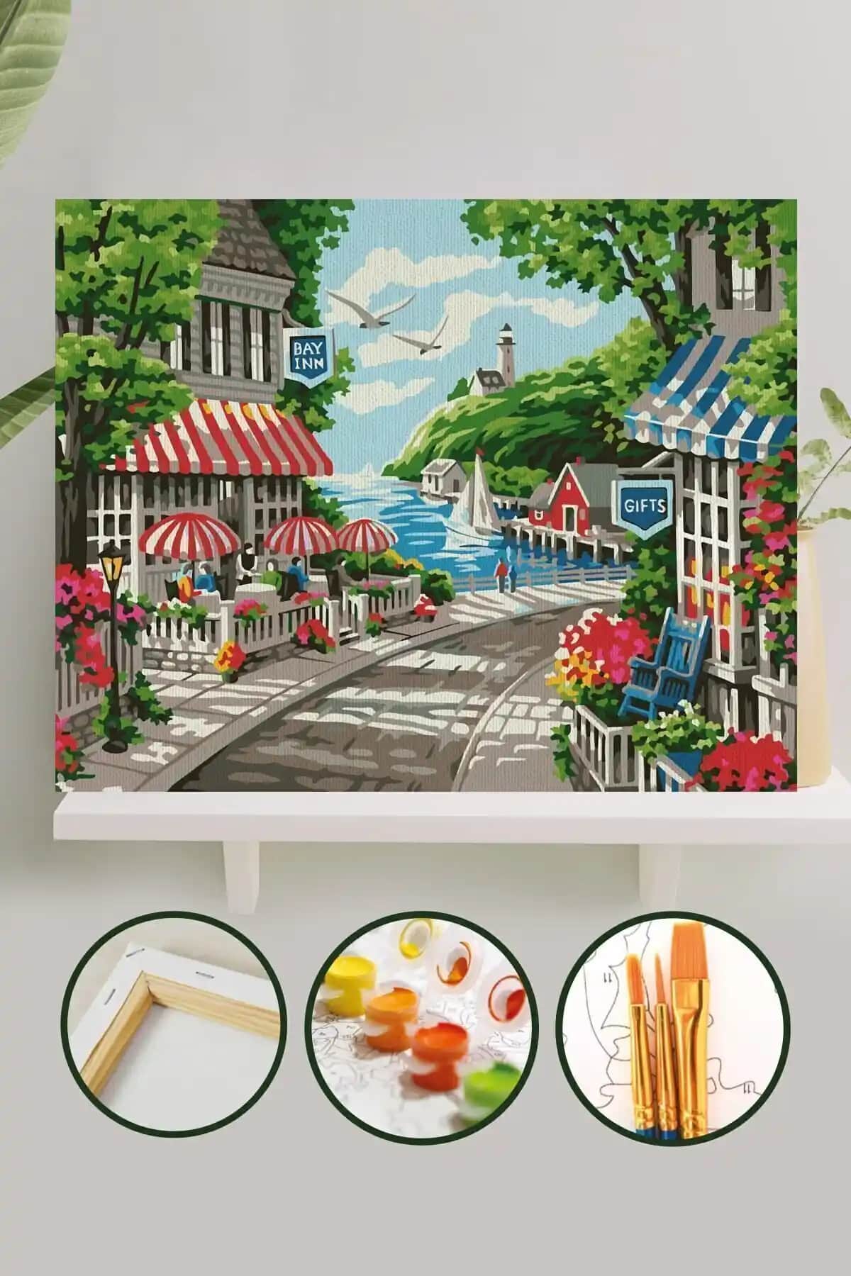 Palmiye Hobi Sanat ve wombhobby Noel Neşesi Sayılarla Boyama Setleri Karşılaştırması