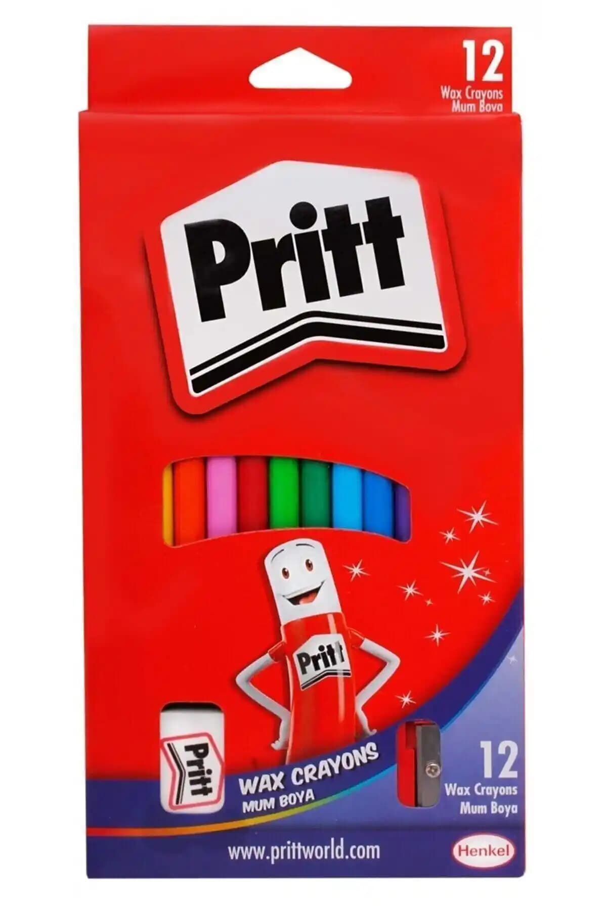 Pritt 12 Li Silinebilir Pastel Boya ve Pritt 36'lı Çantalı Pastel Karşılaştırması