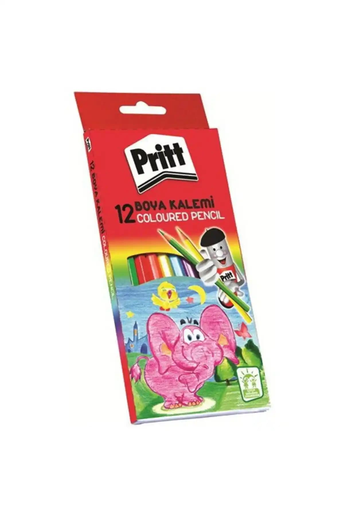 Pritt Boya Kalemi ve Kuru Boya Karton Kutu 24 Lü Karşılaştırması ve Özellikleri