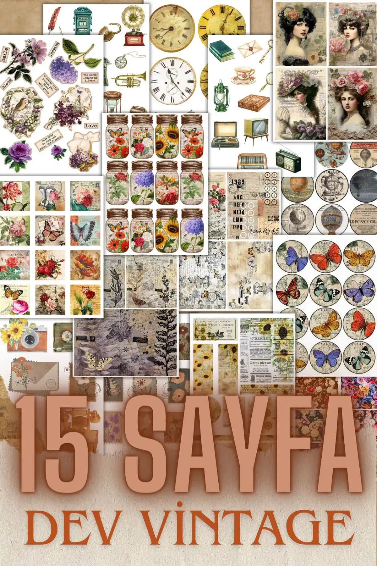 Sanatıbedi Sticker Setleri Karşılaştırması: Vintage ve Kelebek Temalı Ürünlerin Özellikleri