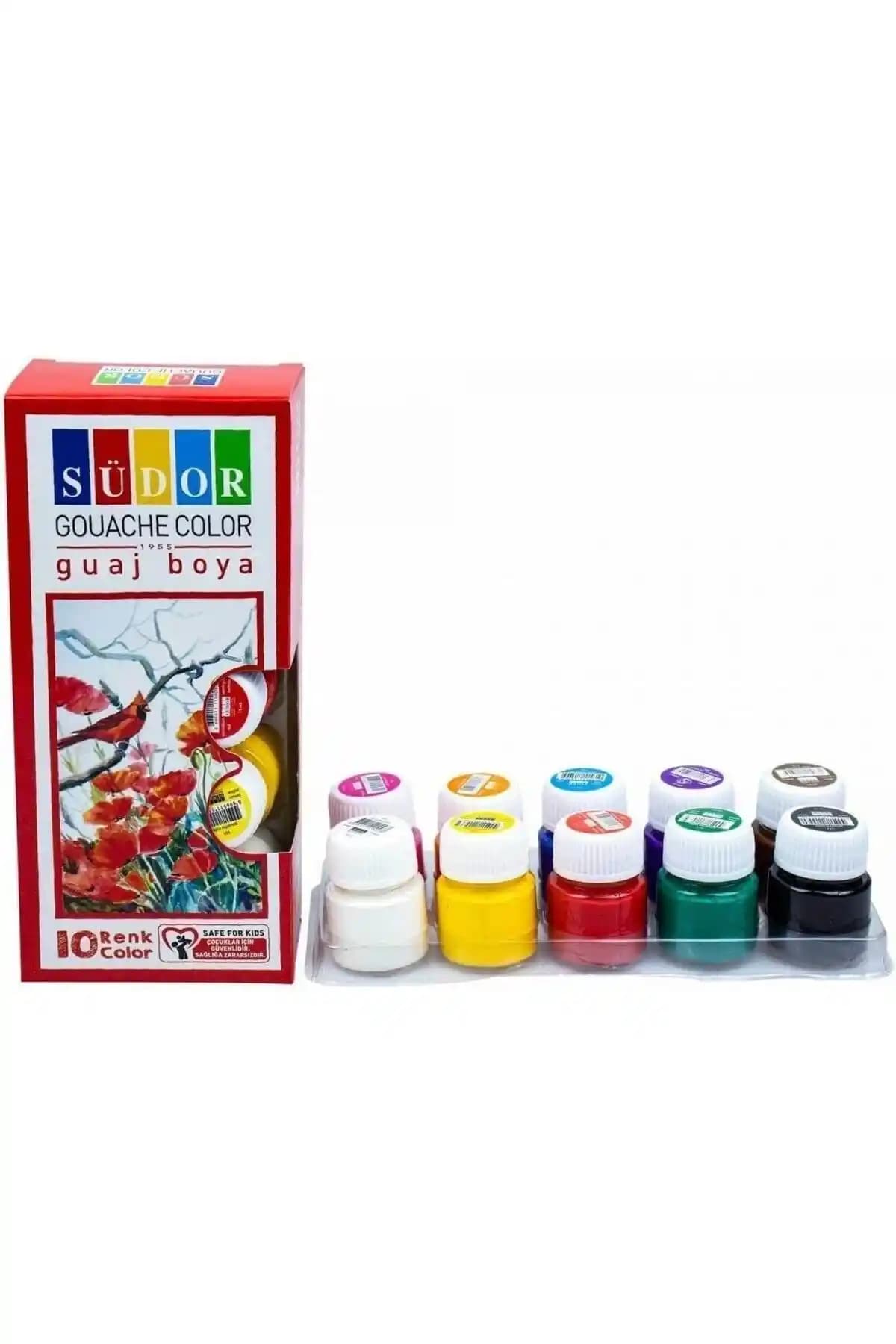 Südor Guaj Boya Karşılaştırması: 10x15ml ve 6'lı Pet Şişe Boya Setleri Analizi