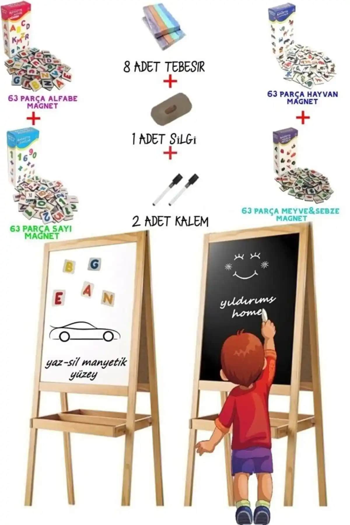 Ulgun ve Yıl<dı>rım's Home Manyetik Yazı Tahtaları Karşılaştırması ve Kullanım Özellikleri