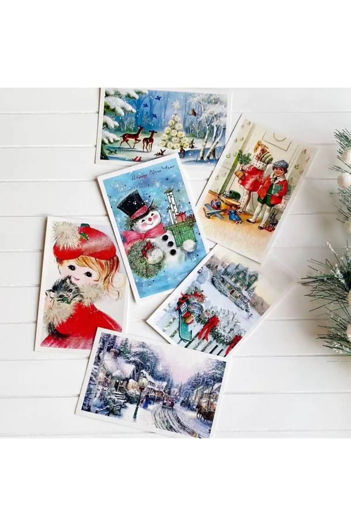 Yılbaşı Kartpostal Setleri Karşılaştırması: Bimotif ve Mia Pera Setleri İncelemesi