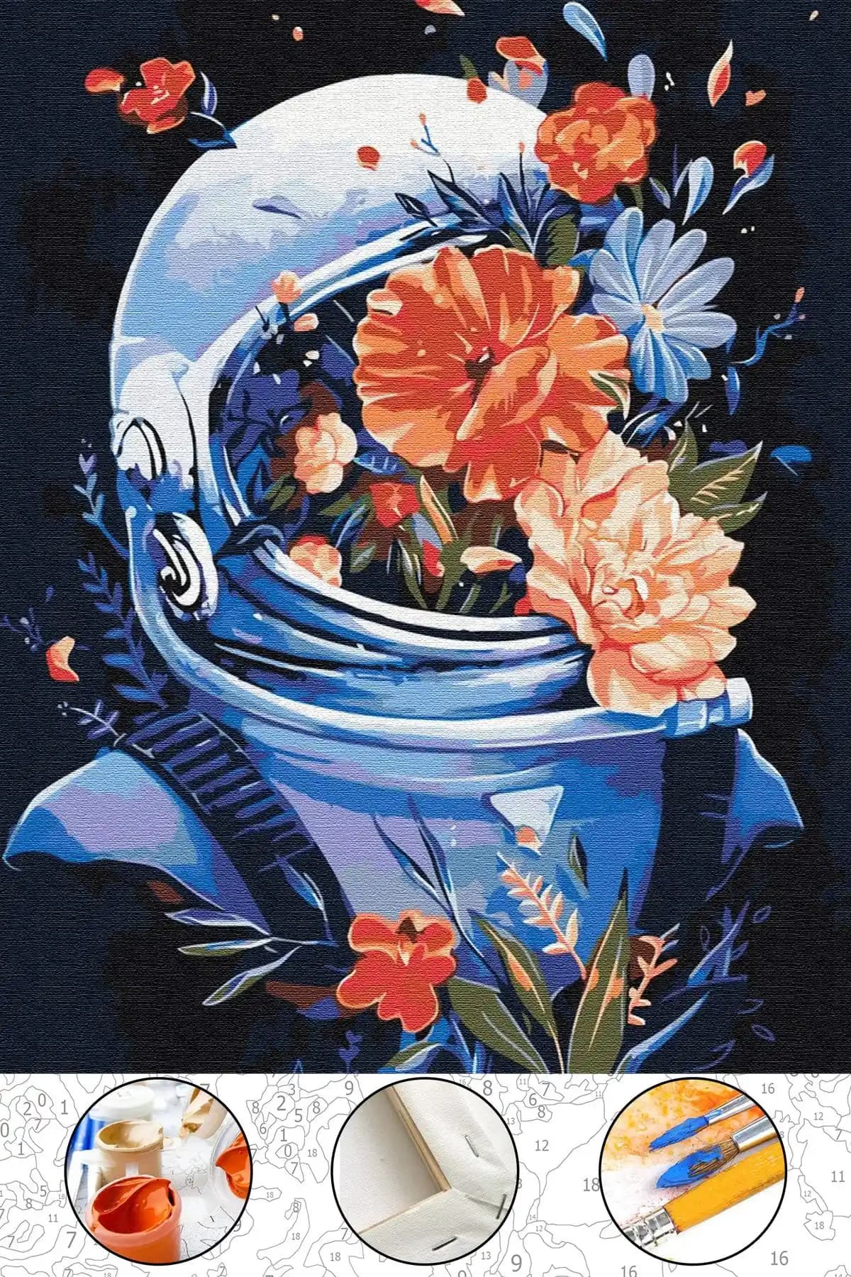 Abbara Sayılarla Boyama Hobi Seti: Yaratıcılığı Destekleyen Eğlenceli Sanat Deneyimi