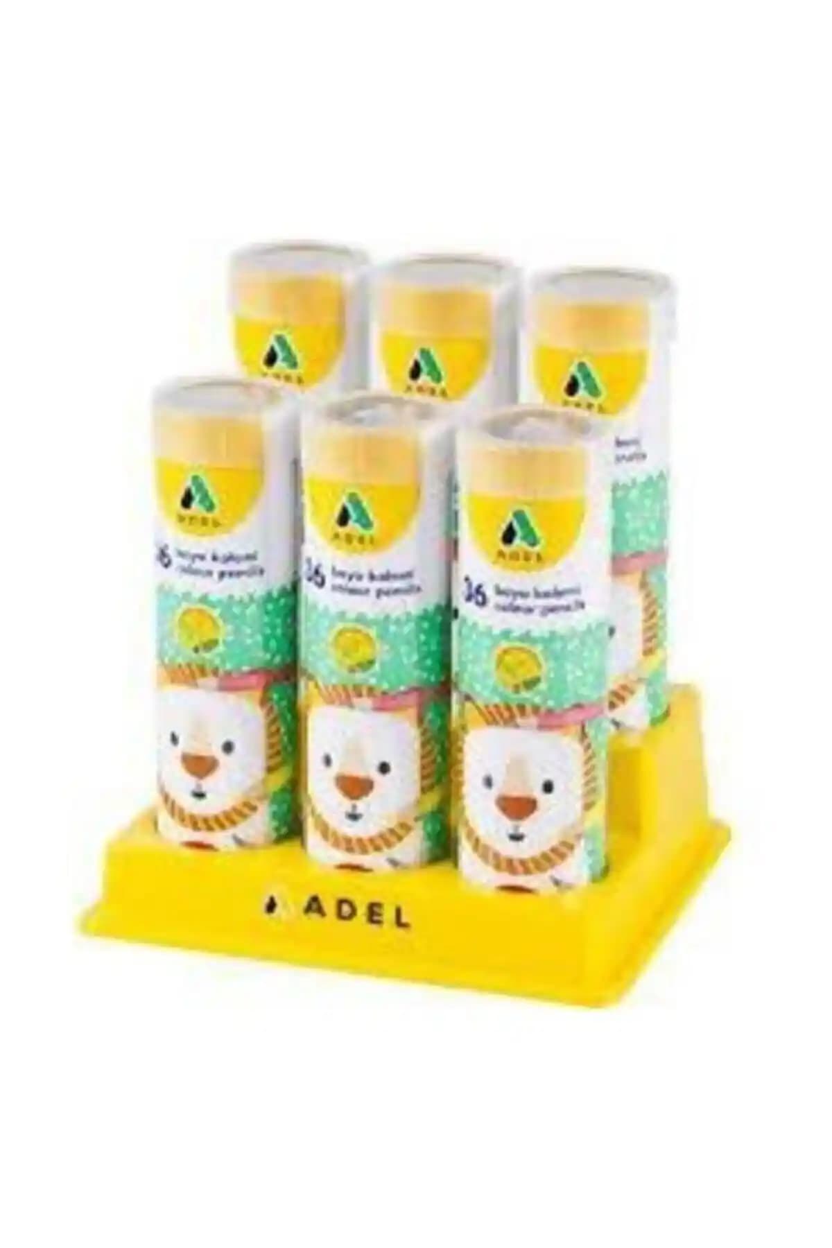 Adel 36 Renkli Metal Tüp Kuru Boya - Yüksek Kaliteli ve Dayanıklı Sanat Malzemeleri