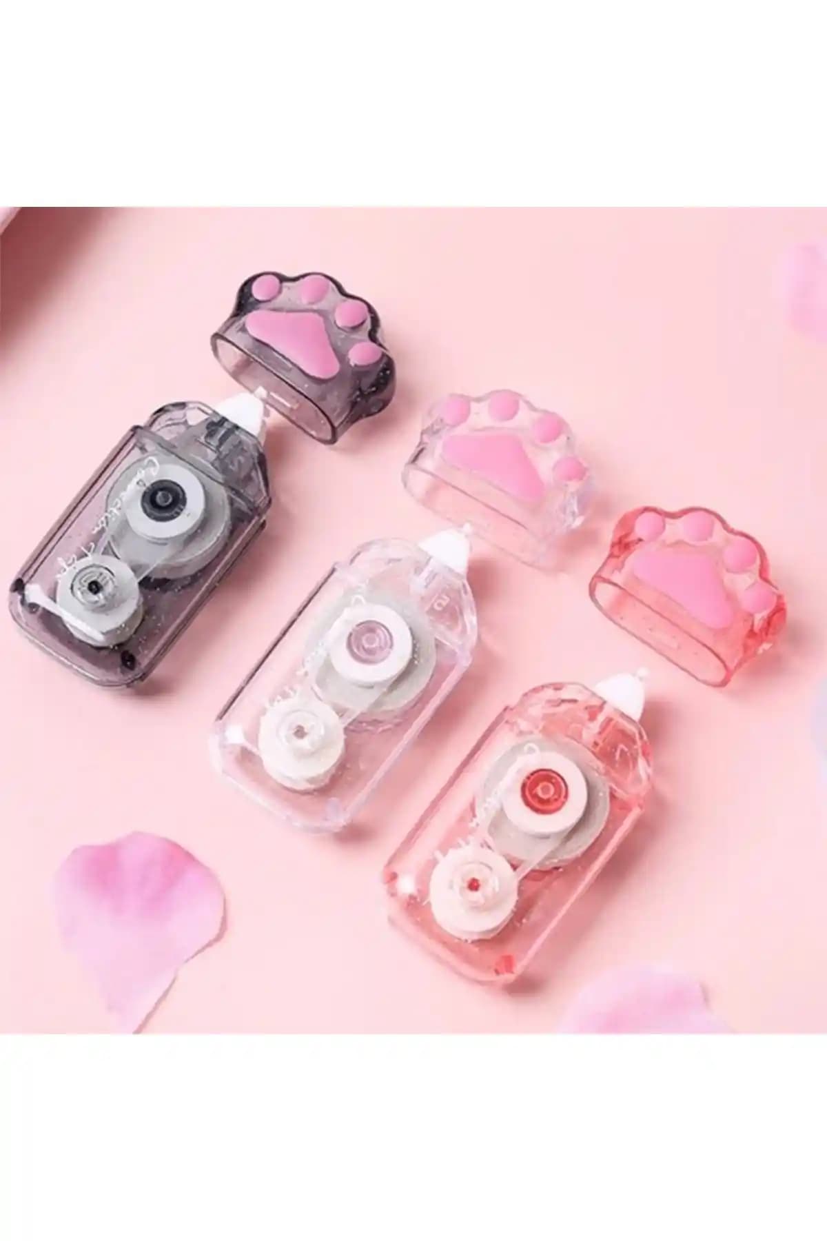 Adil Baba Sevimli Kedi Patisi Tasarımlı Şerit Silici ile Pratik Düzeltme Çözümleri