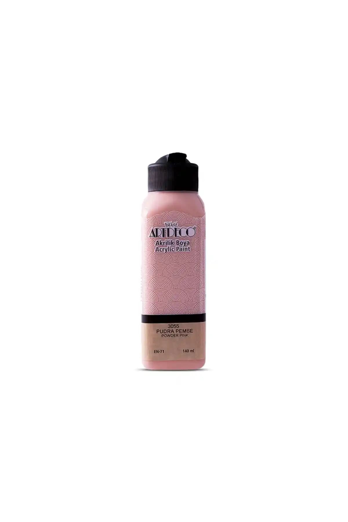 Artdeco Pudra Pembe Akrilik Boya 140ml: Estetik ve Dayanıklı Sanat Malzemesi