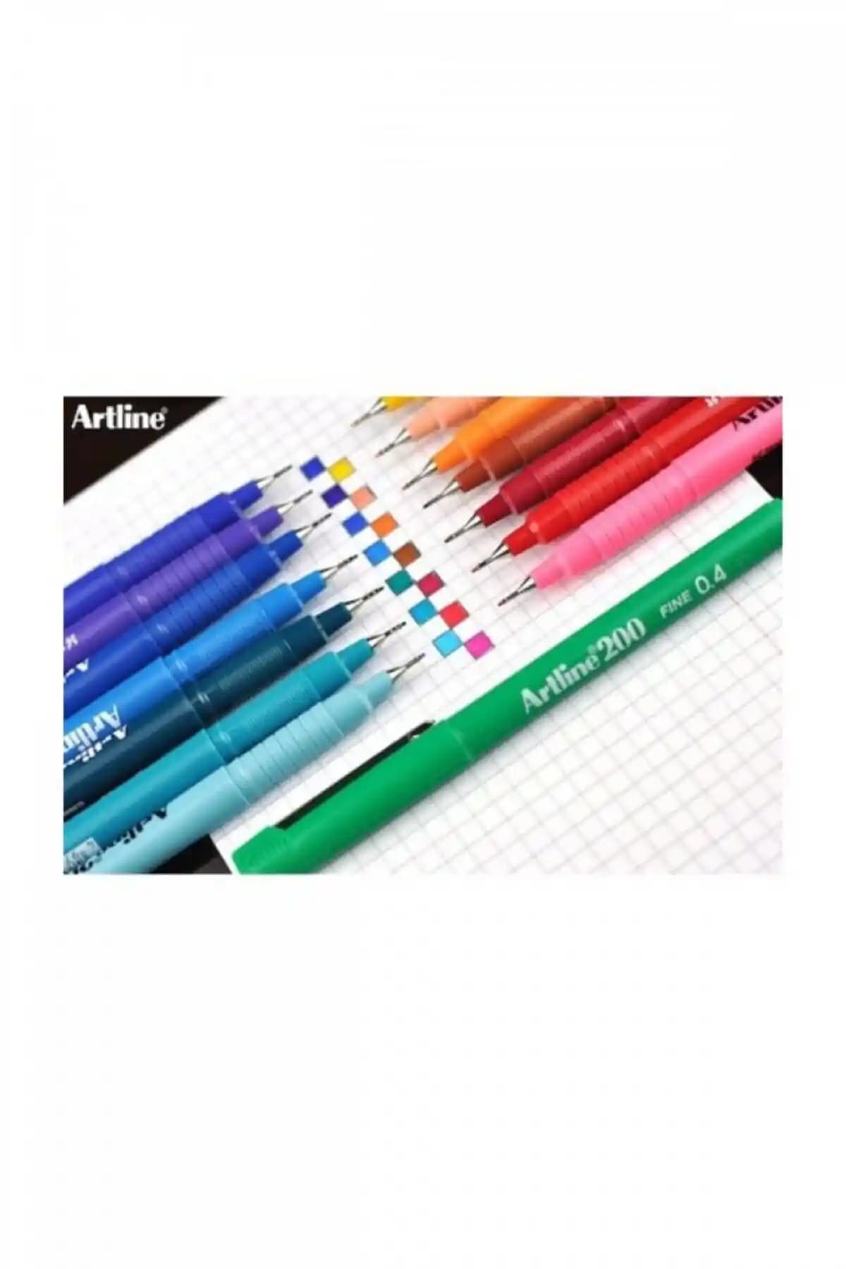 Artline 200 Fineliner 0,4 mm: Renkli ve İnce Çizimlerin Profesyonel Tercihi