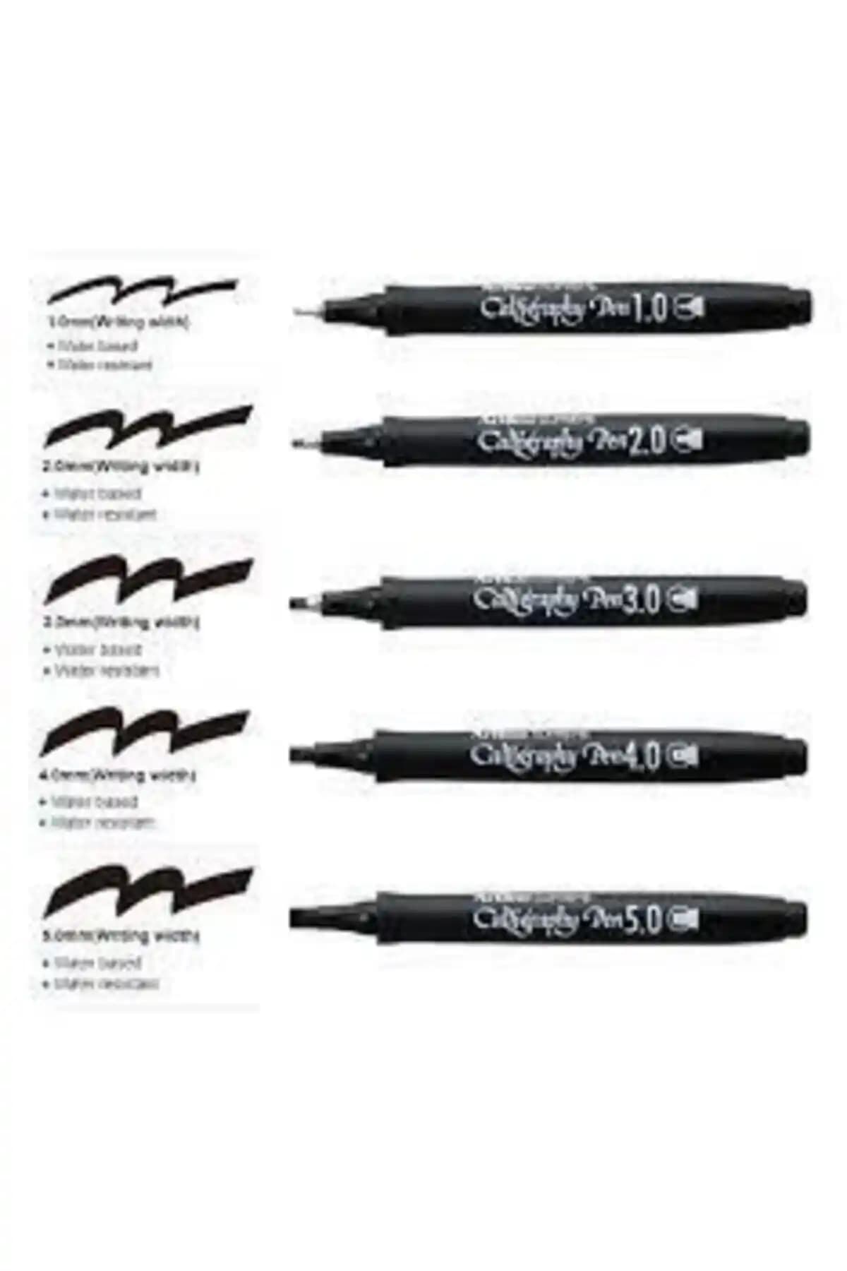 Artline Ergoline Kaligrafi Kalemi Seti: Yüksek Kaliteli Çizim ve Yazı Araçları