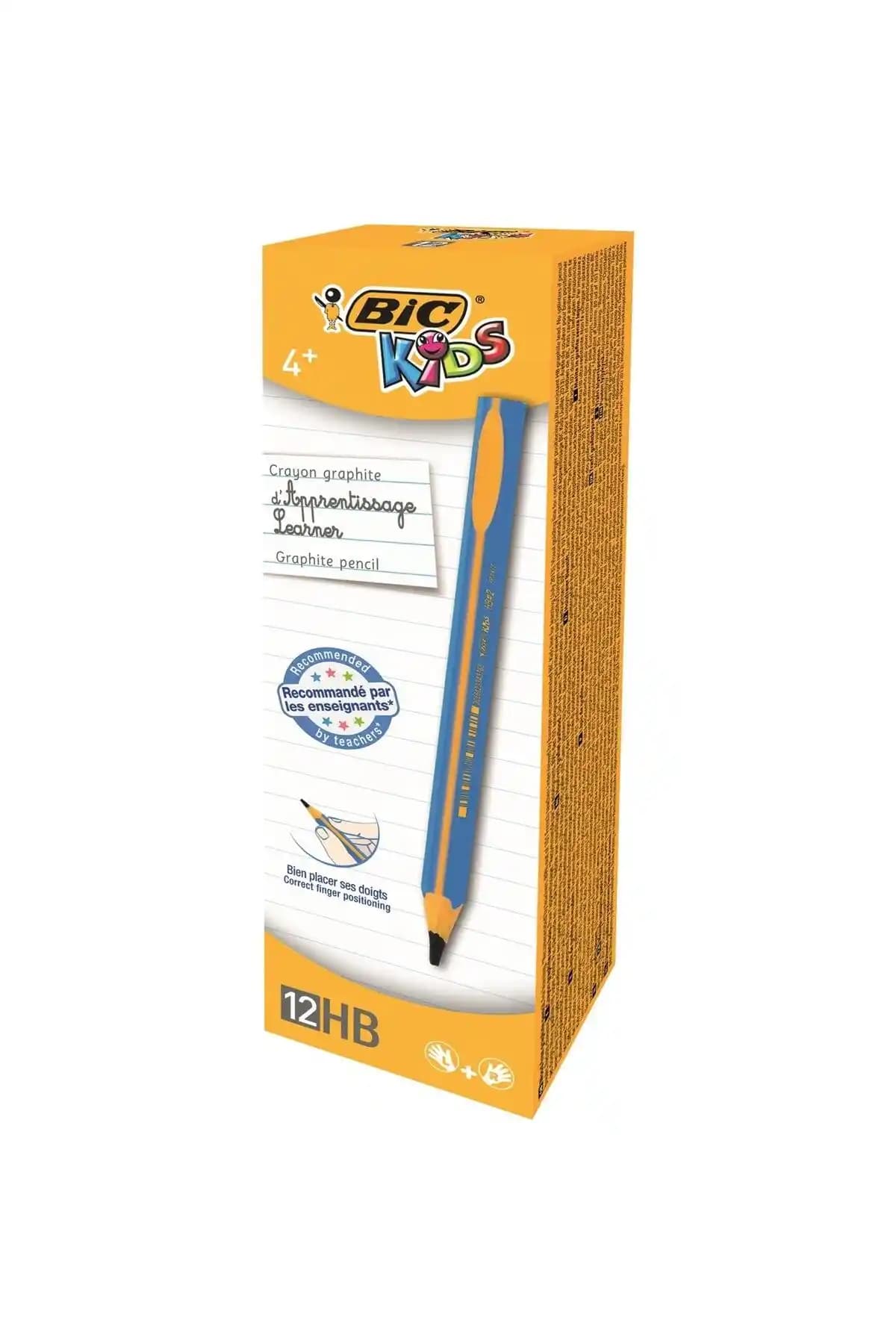 Bic Kids Evolu Hb Kurşun Kalem Mavi 12'li Paket Çocuklar İçin Yazma Geliştirme Ürünü