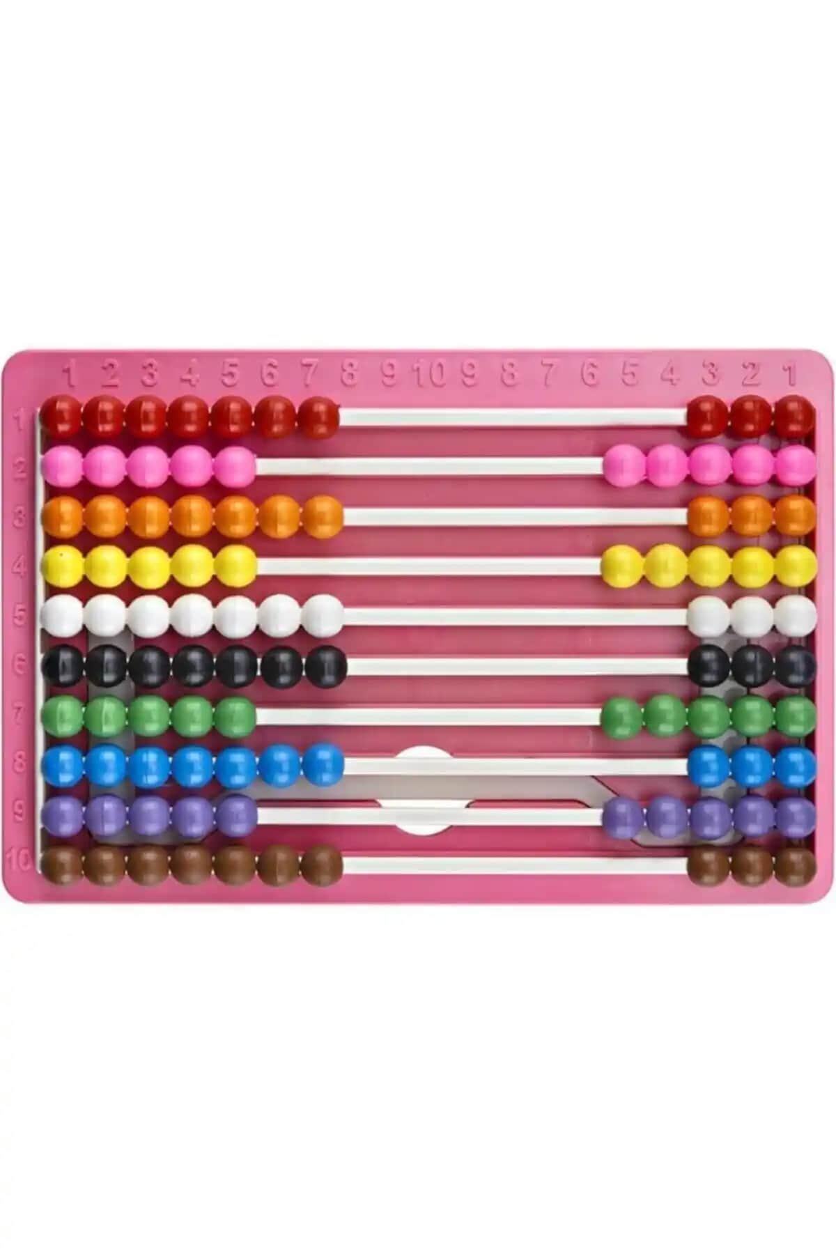 Brons Karslıoğlu Raylı Mishap Pembe: Çocuklar İçin Eğitici ve Eğlenceli Abaküs Modeli