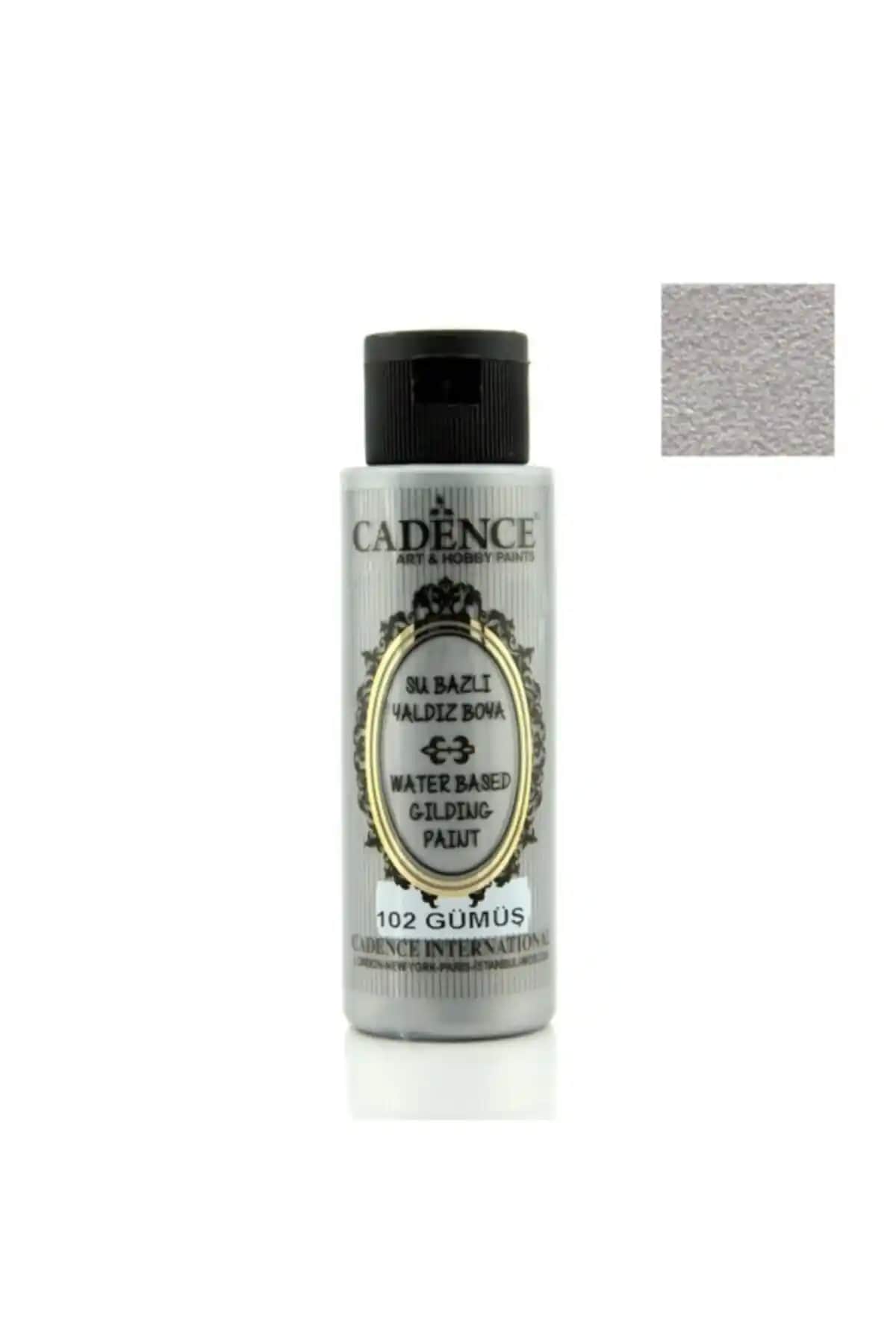 Cadence 102 Gümüş Yalız Boya ile Şık ve Dayanıklı Dekoratif Uygulamalar