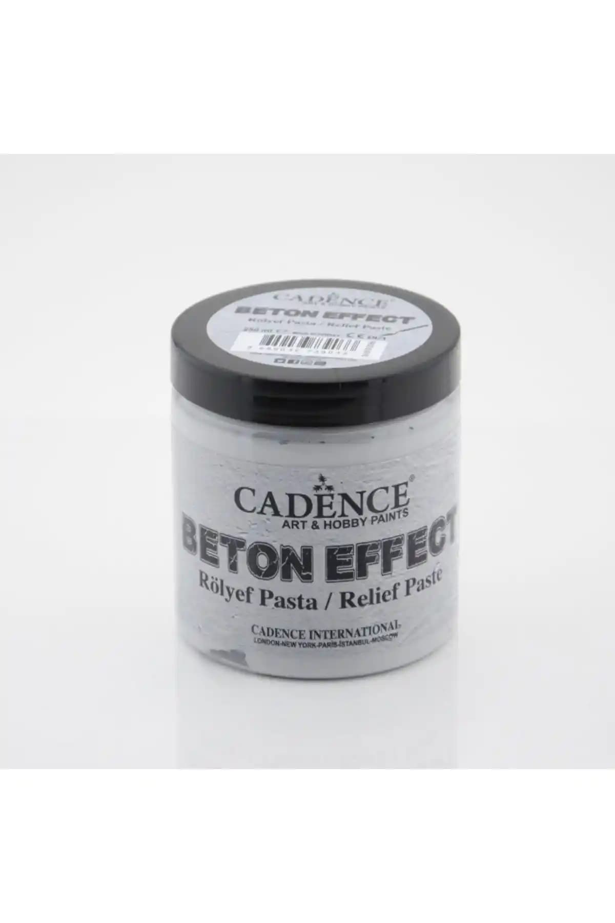 Cadence Beton Rölyef Pasta 250ml: Yaratıcı ve Kolay Kullanımlı Dekorasyon Malzemesi