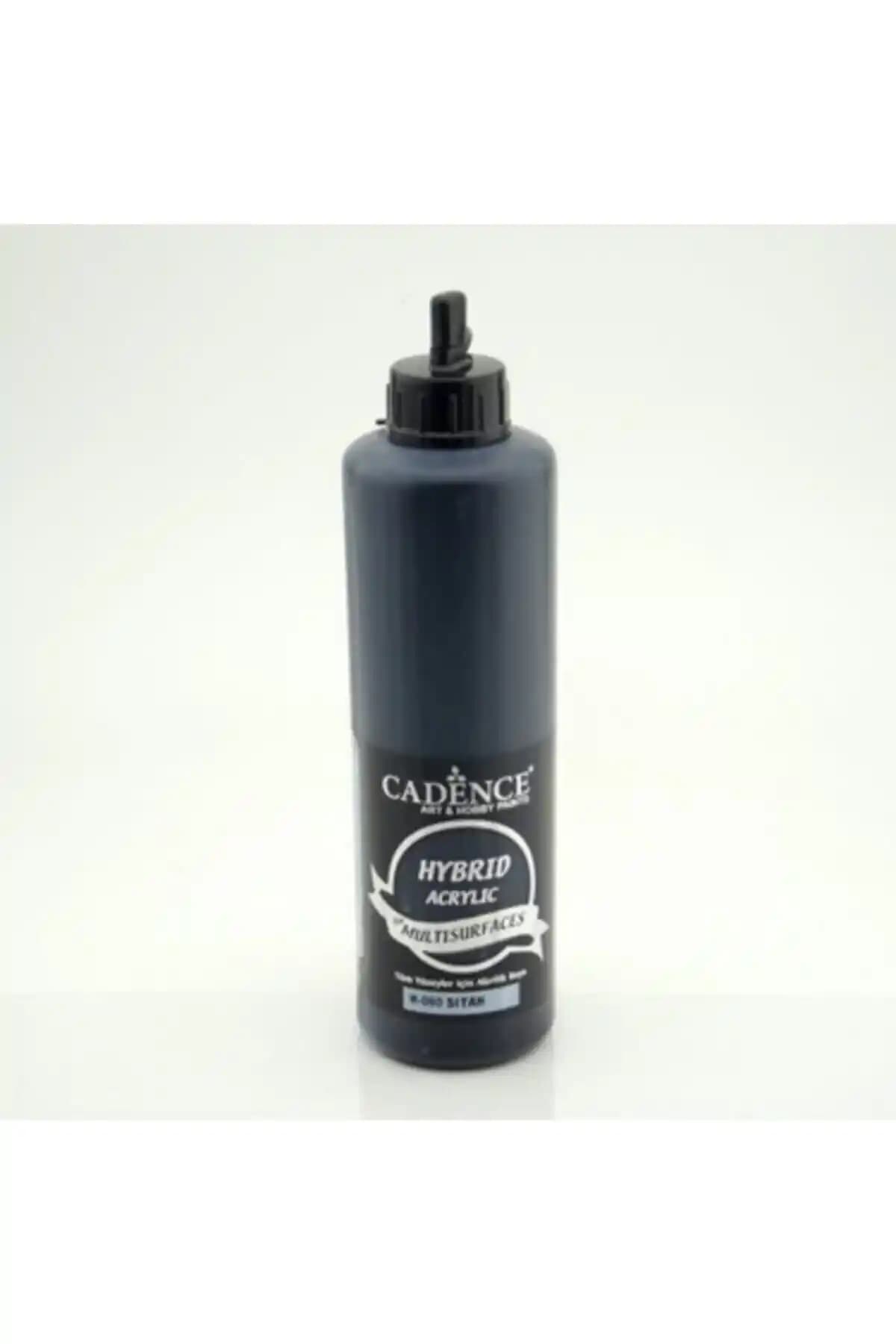 Cadence Boya Hybrıd H-060 Siyah: Çok Yönlü ve Yüksek Kapatıcılık Sağlayan Akrilik Boya