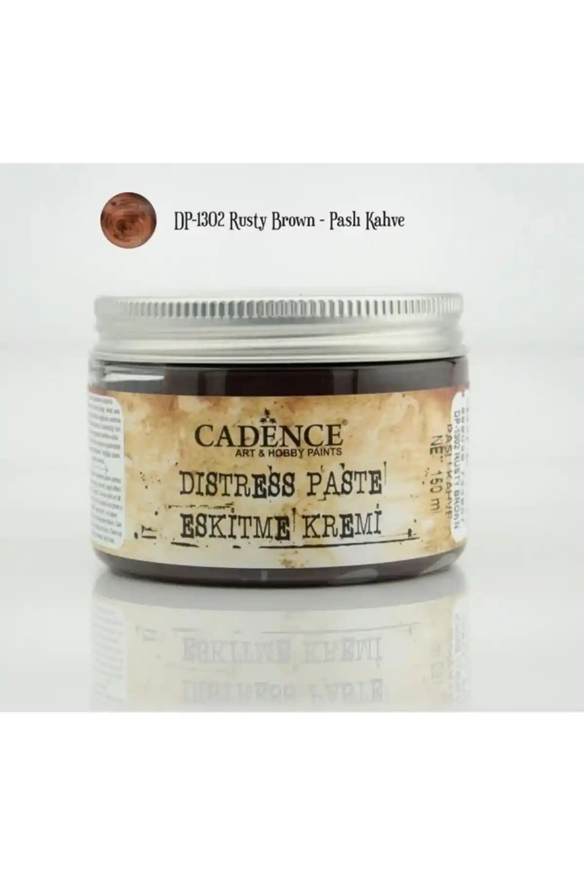 Cadence Dp1302 Paslı Kahve Eski Görünüm Yaratıcı Dekorasyon Kremi Türkiye Menşei