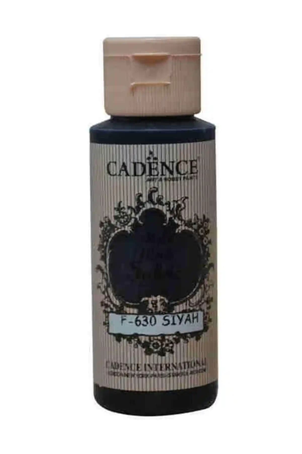 Cadence F-630 Siyah Mat Kumaş Boyası: Hobi ve El Sanatları İçin Yüksek Kalite Ürün