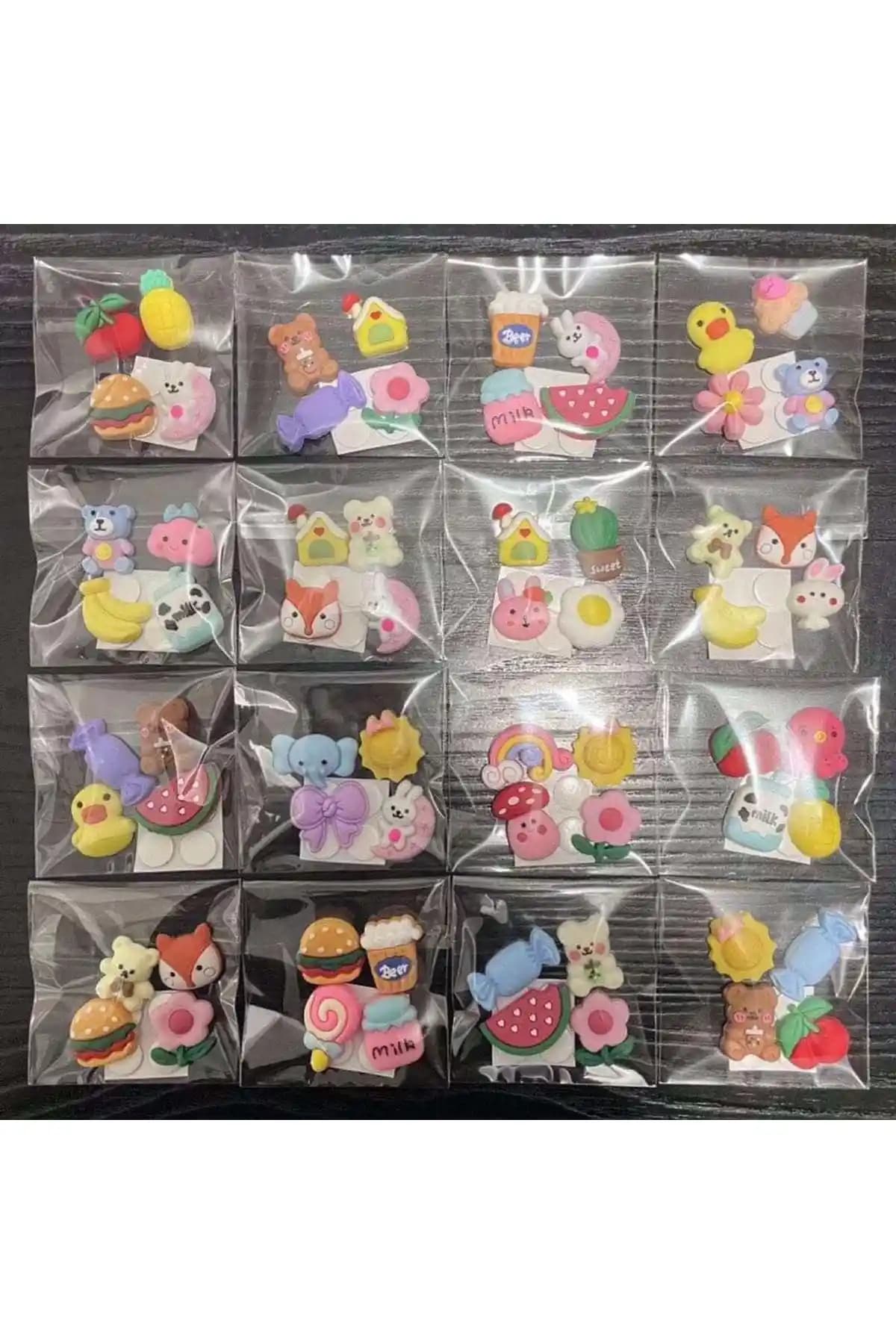 Canderel 3D Sticker Seti Renkli ve Dayanıklı Dekoratif Çıkartma Çeşitleri