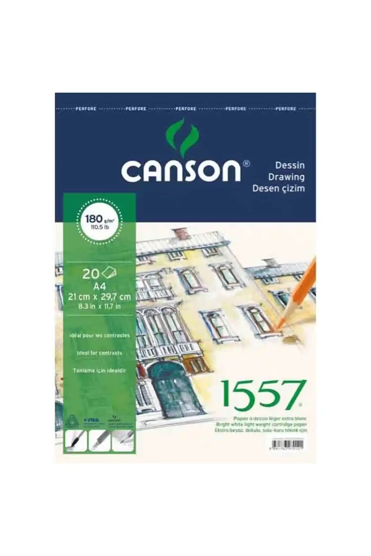 2025'te Sanatınızı Zirveye Taşıyacak Canson A4 1557 Resim Defteri