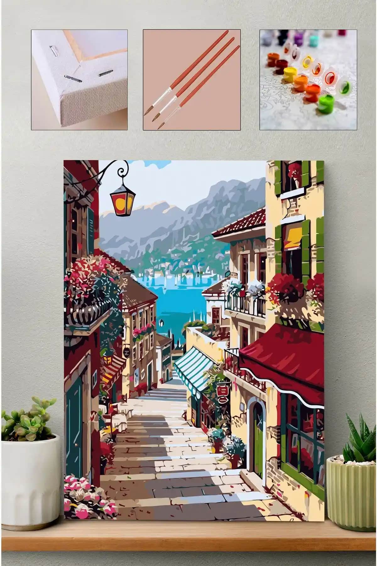 CARMEN Sayılarla Boyama Seti Liman Yolu: Yaratıcı ve Eğlenceli Sanat Deneyimi