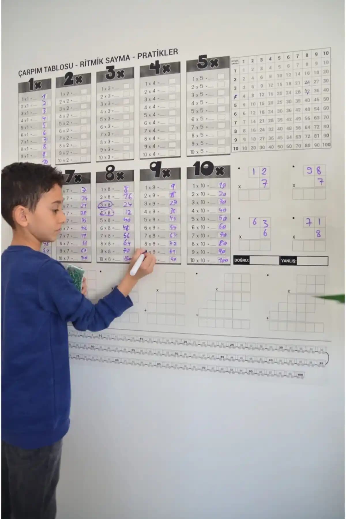 Çarpım Tablosu Öğrenimini Kolaylaştıran Yenilikçi Eğitim Aracı