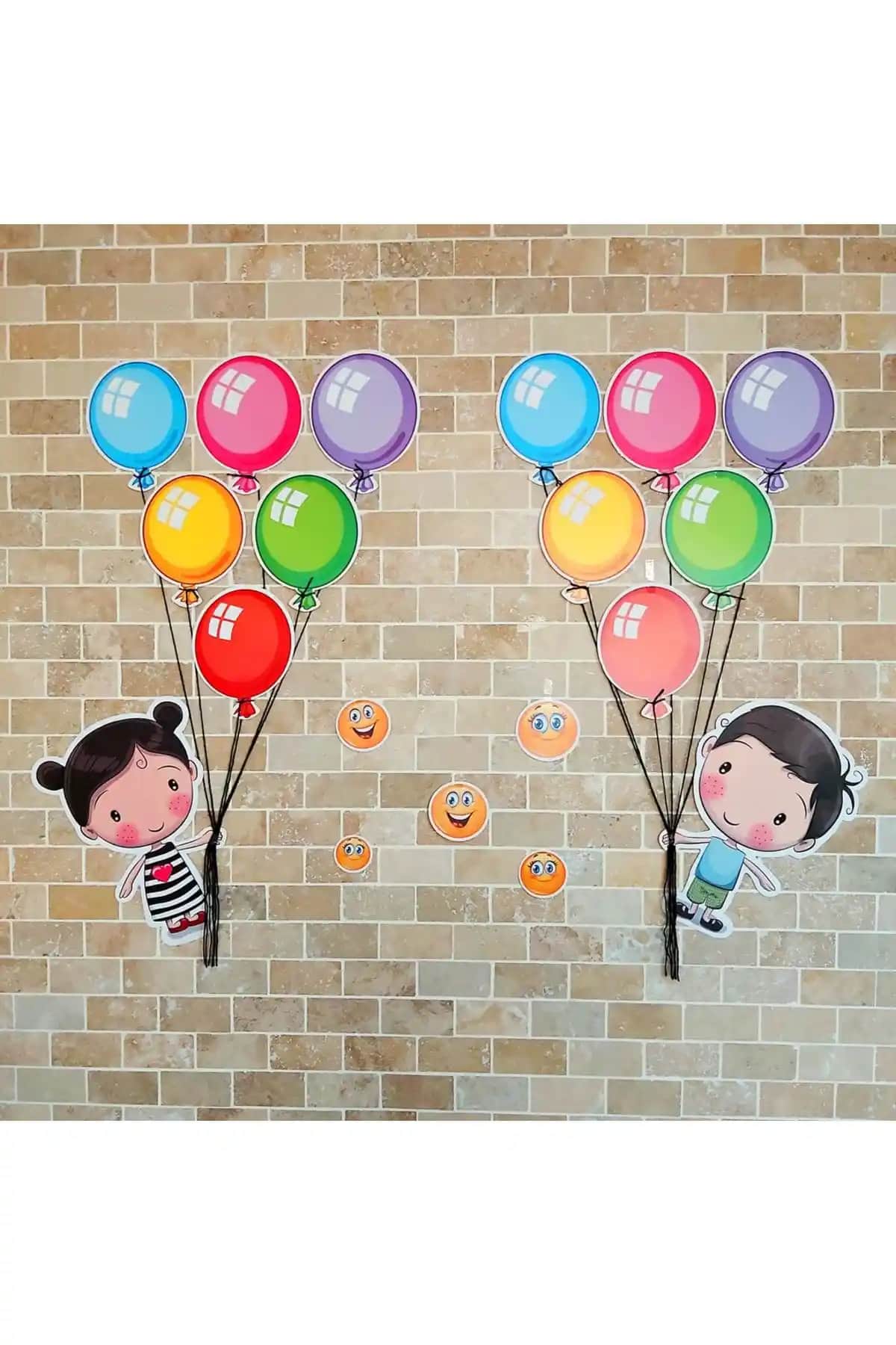 Çocuklar İçin Renkli Balonlu Set: Güvenli ve Eğlenceli Etkinlik Malzemeleri