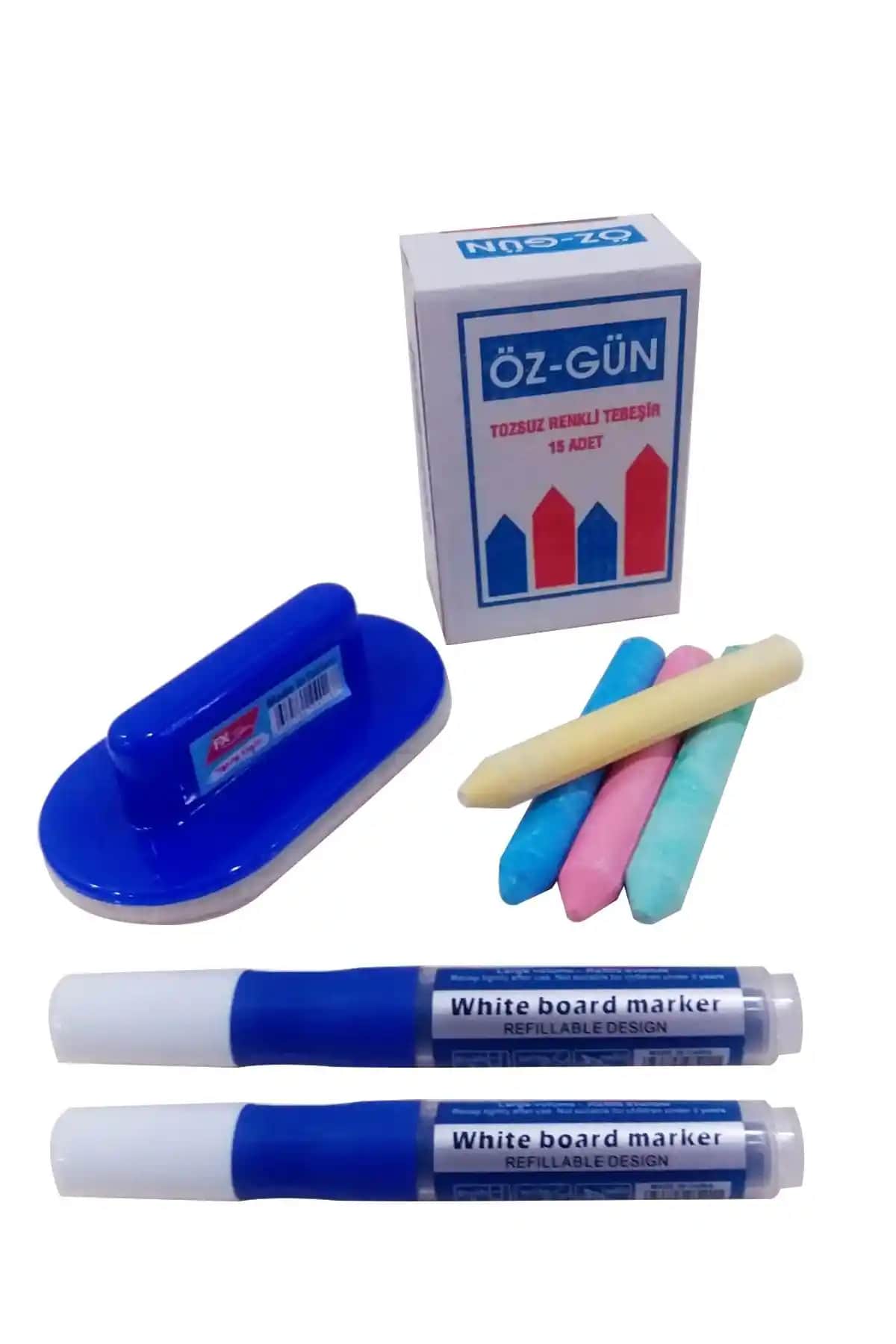 Çocuklar İçin Renkli ve Dayanıklı Oyuncak Yazı Tahtası Aksesuar Seti