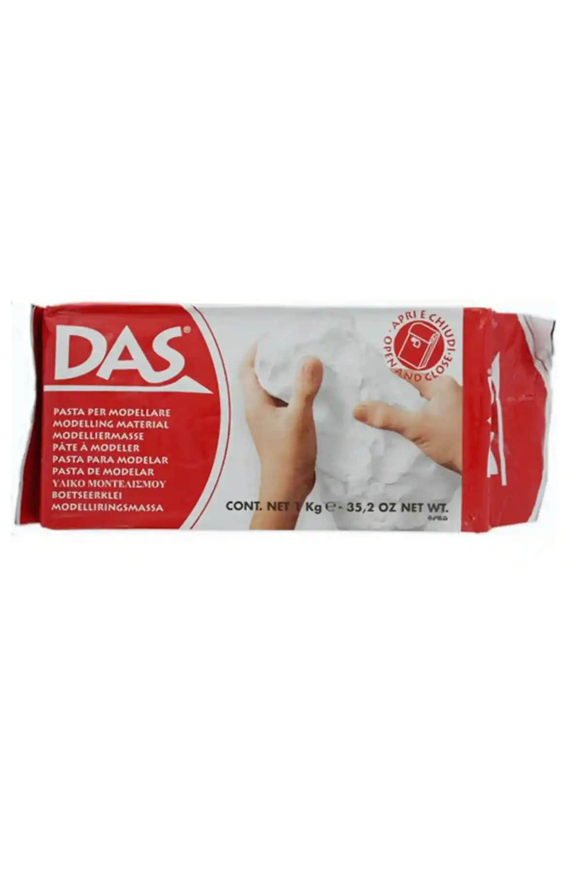 Das Seramik Hamuru 1000g Beyaz - Yaratıcılığınızı Geliştiren Sanat Malzemesi