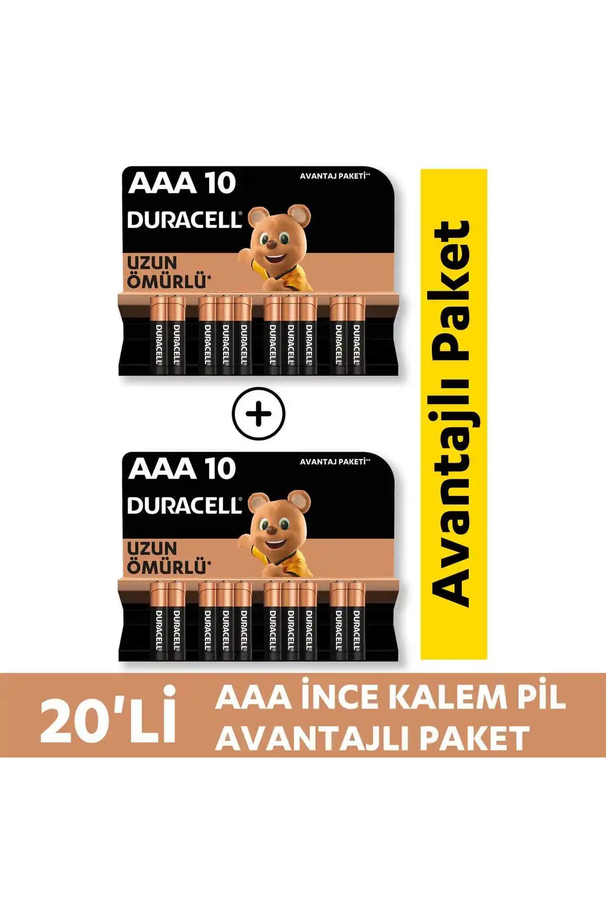 Duracell AAA İnce Kalem Pil: Güç ve Güvenilirlik Sunan Yüksek Performanslı Pil