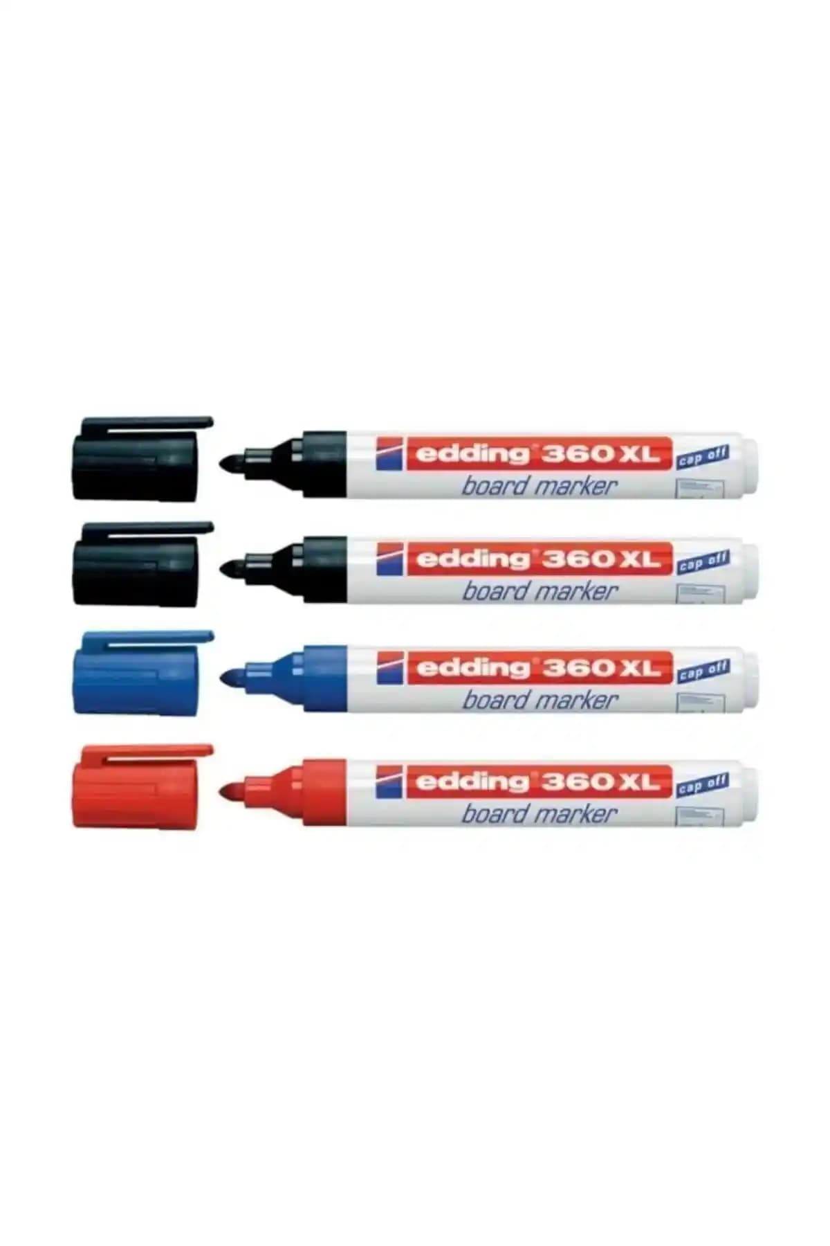Edding 360 XL Doldurulabilir Beyaz Tahta Kalemi: Uzun Ömürlü ve Pratik Yazım Çözümü