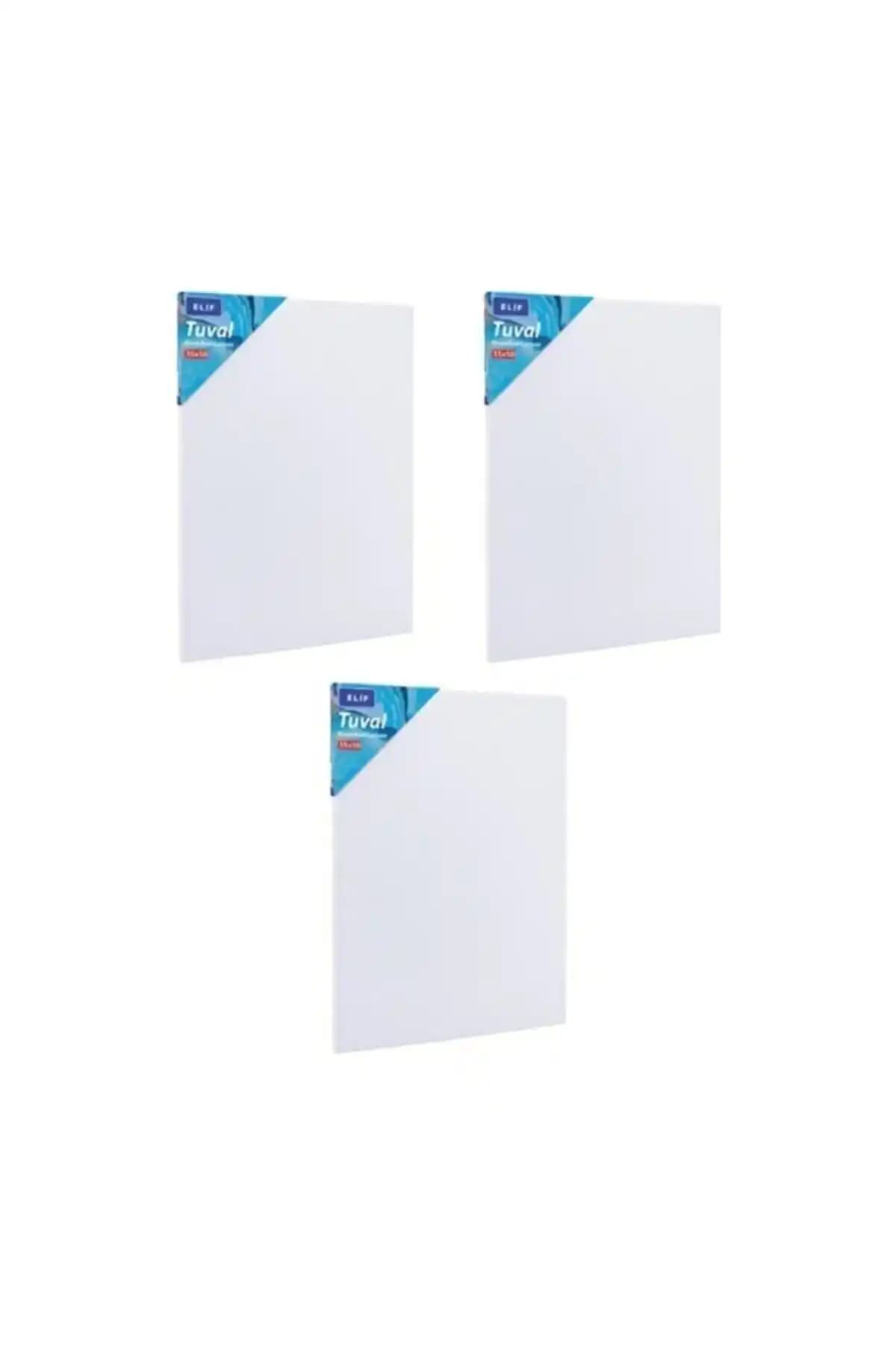 Elif İş Eğitim Dilek Tuval Seti 35x50 Yandan Zımbalı Çocuklar İçin Dayanıklı Sanat Malzemesi