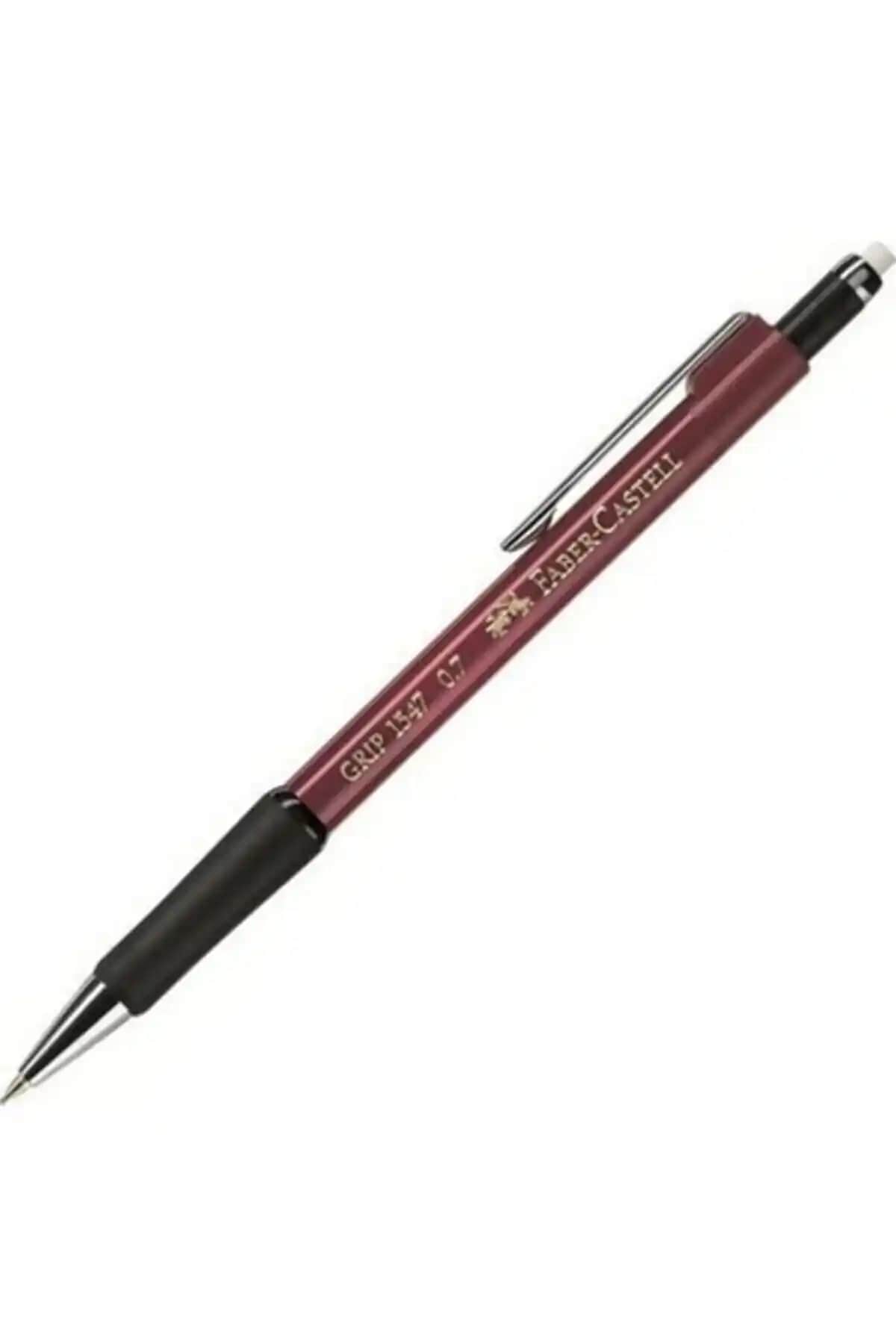 Faber Castell 1347 Mekanik Kurşun Kalem 0.7mm Bordo Şık ve Dayanıklı Tasarım