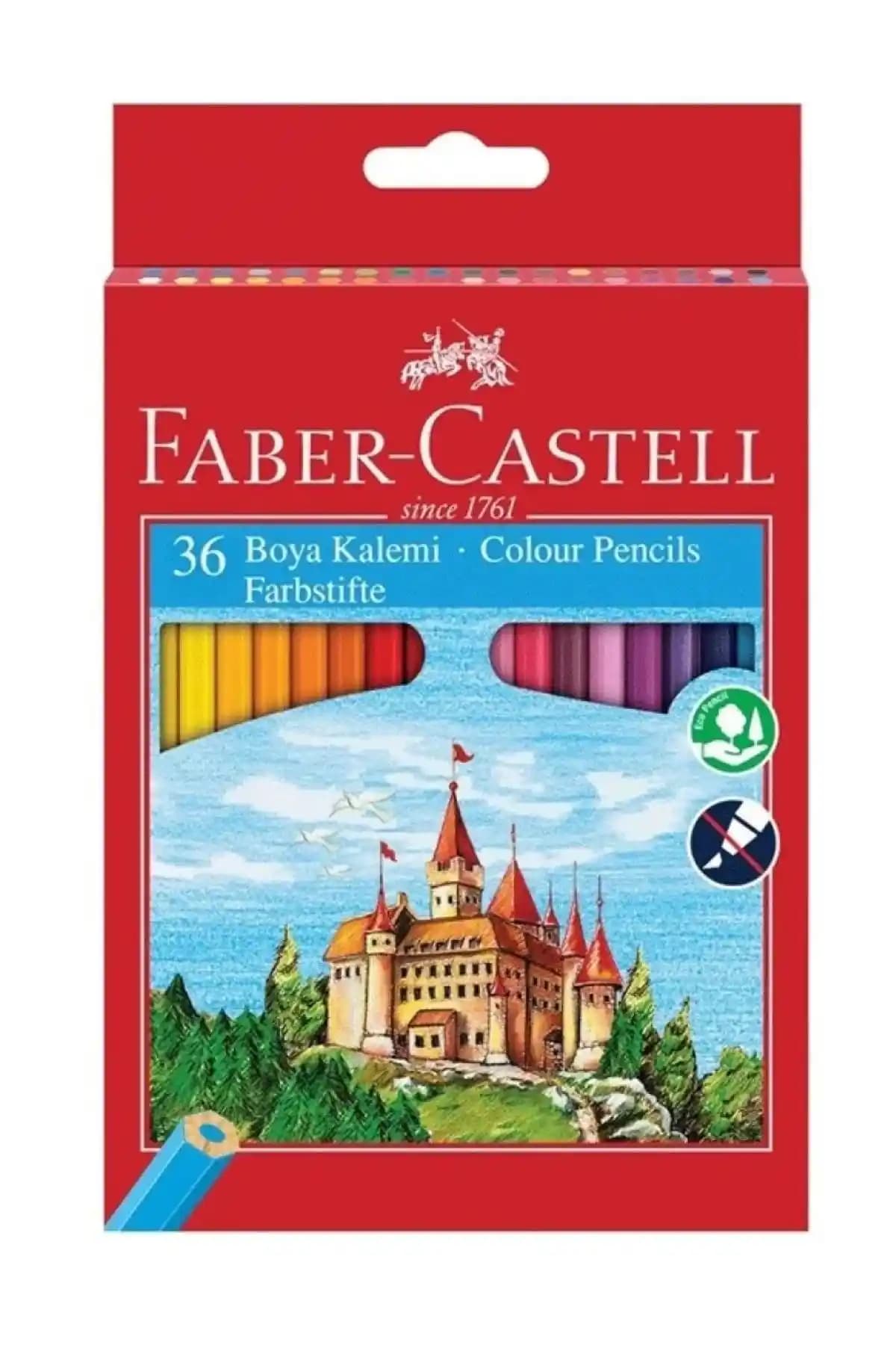 Faber Castell 36 Renk Boya Kalemi Seti: Yaratıcı Sanat ve El İşleri İçin Güvenilir Malzeme
