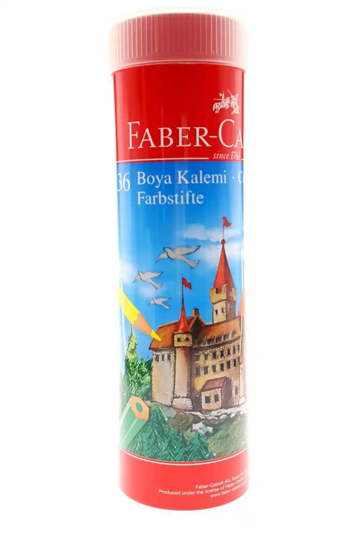 Faber Castell 36 Renk Metal Tüp Kuru Boya Kalemi Profesyonel Sanat ve Hobi Kullanımı