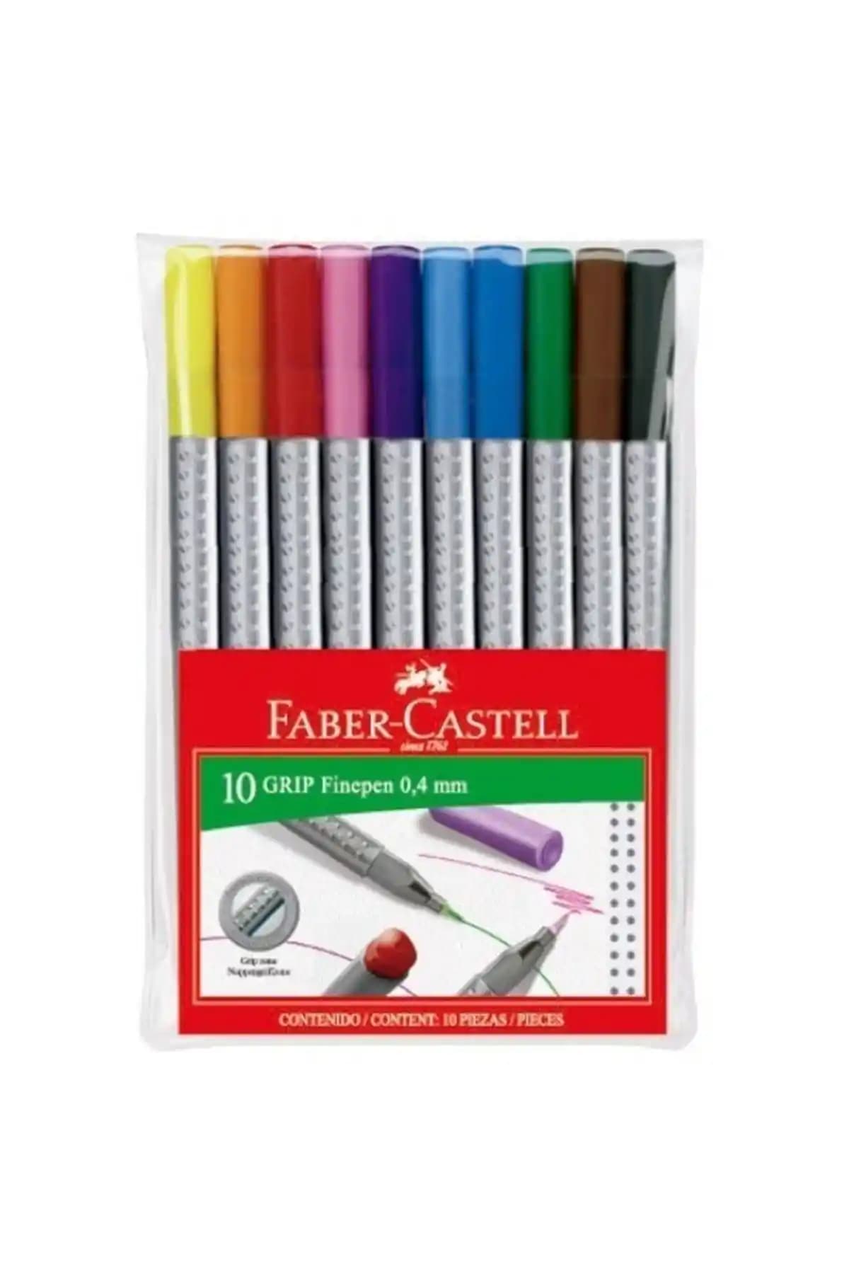 Faber Castell Grip Finepen 0,4mm Detaylı Çizim ve Yazım İçin Profesyonel Kalem