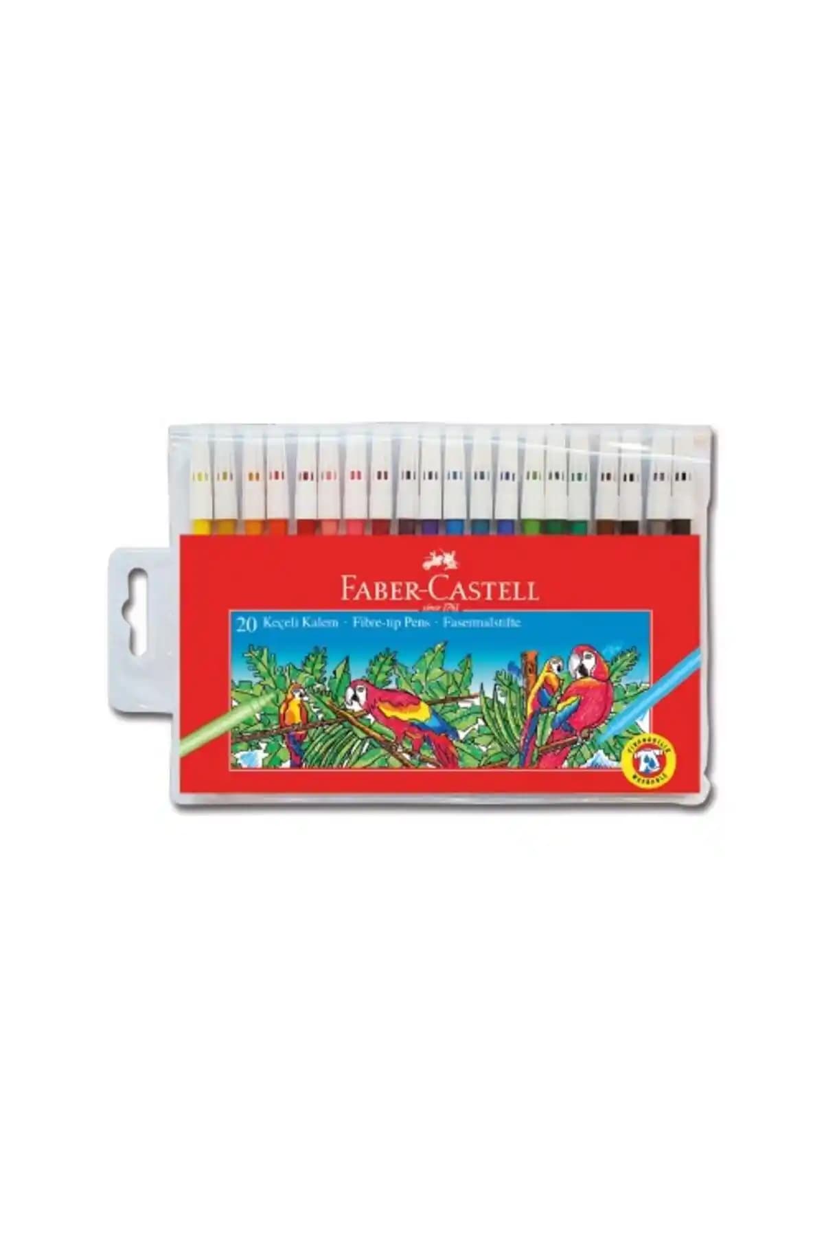 Faber Castell Keçeli Kalemler Çocuklar İçin Güvenli ve Renkli Boyama Seti