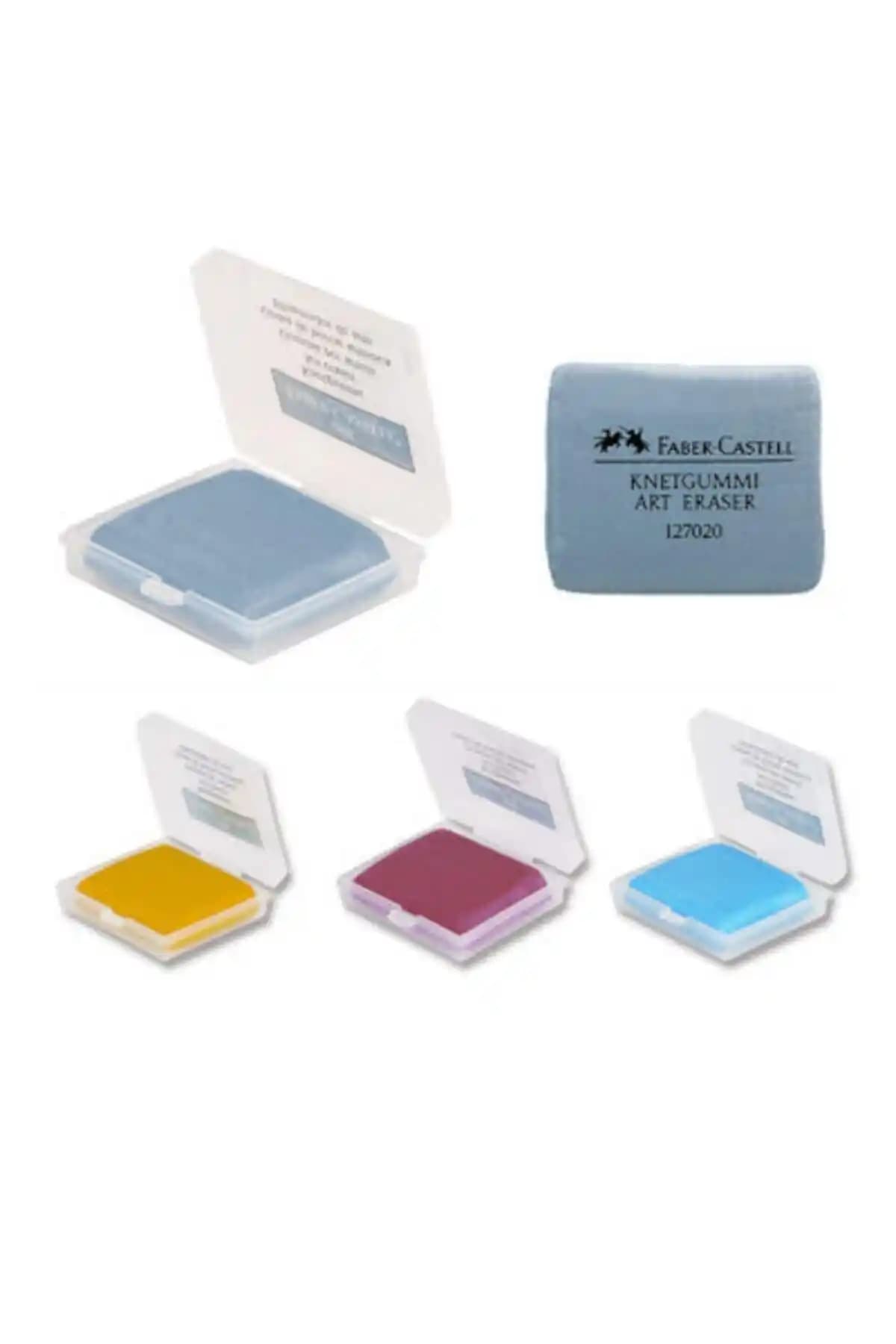Faber Castell Renkli Plastik Kutulu Hamur Silgi: Yaratıcılığı ve İşlevselliği Bir Arada Sunar