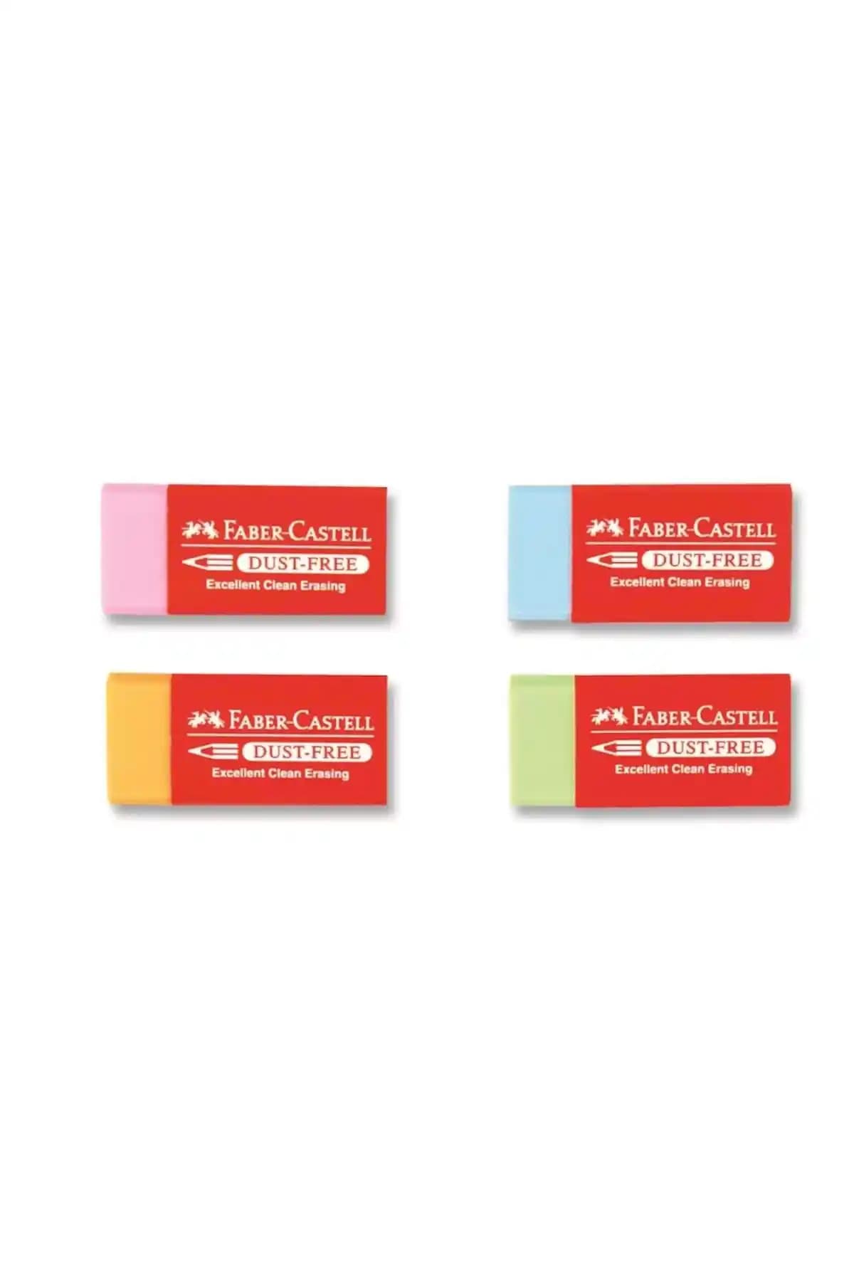 Faber Castell Renkli Silgi: Yaratıcılığı Destekleyen Toz Çıkarmayan Kaliteli Silgi