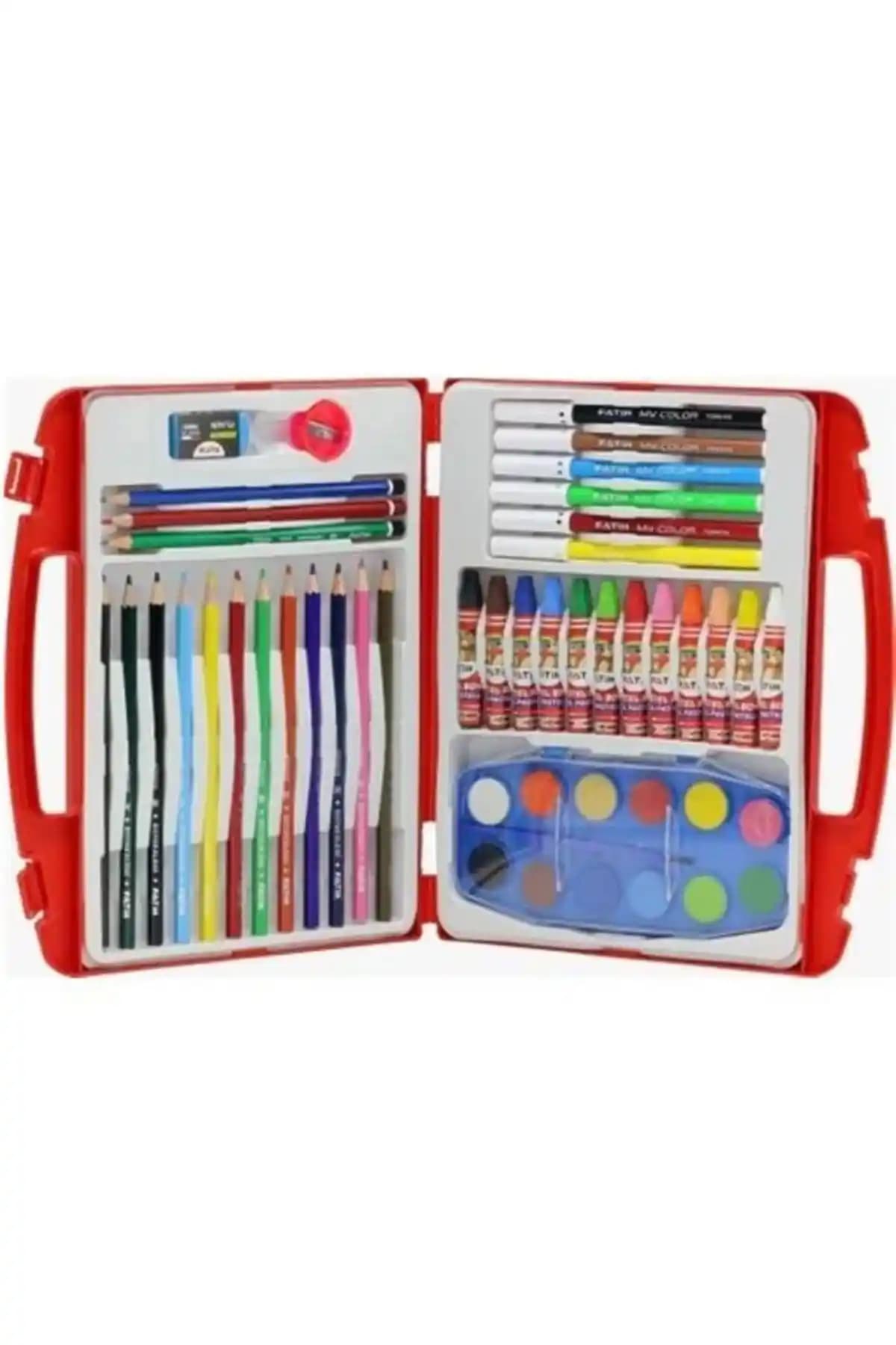 Fatih Boyama Seti Çantalı 33300: Yaratıcı ve Çok Yönlü Boyama Deneyimi Sağlar