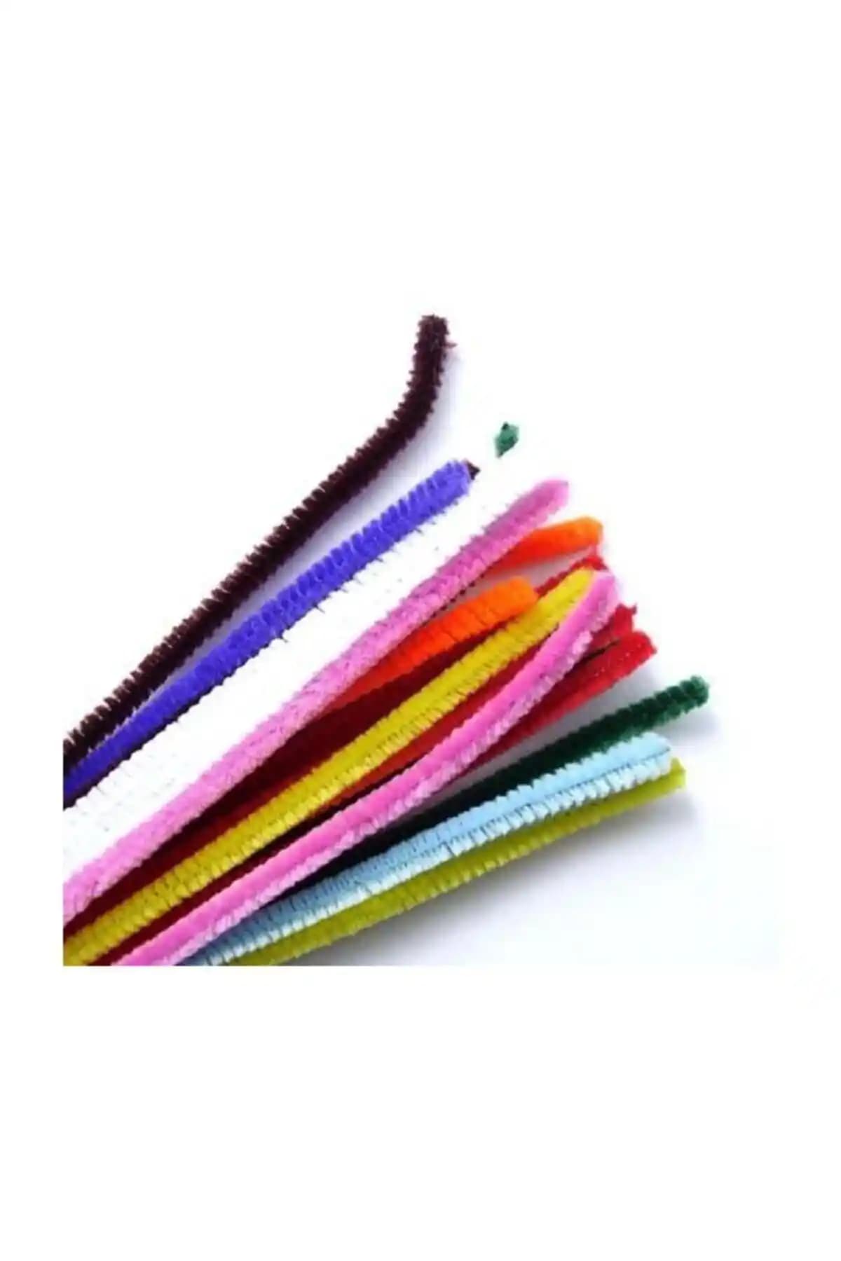 Ginza Tel Şönil 30 Cm 25'li Paketi - Dayanıklı ve Renkli Dekorasyon Malzemesi