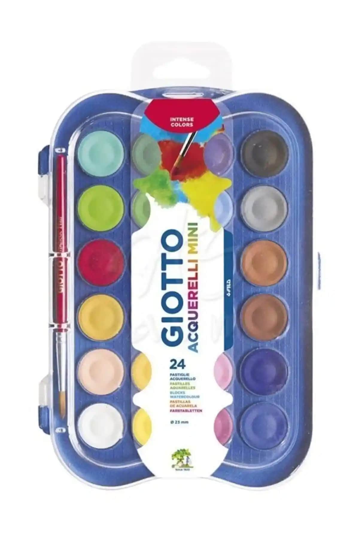 Giotto 24'lü Sulu Boya Seti ile Yaratıcı Sanat ve El İşi Projeleri İçin Güvenilir Malzeme