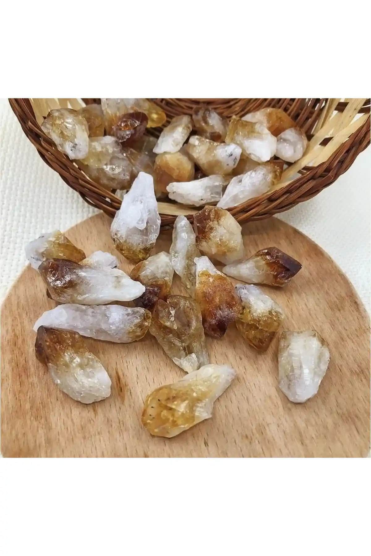 KazarKuyumculuk Sitrin Para Taşı: Enerji ve Bereket Sembollü Doğal Taş Ürünü