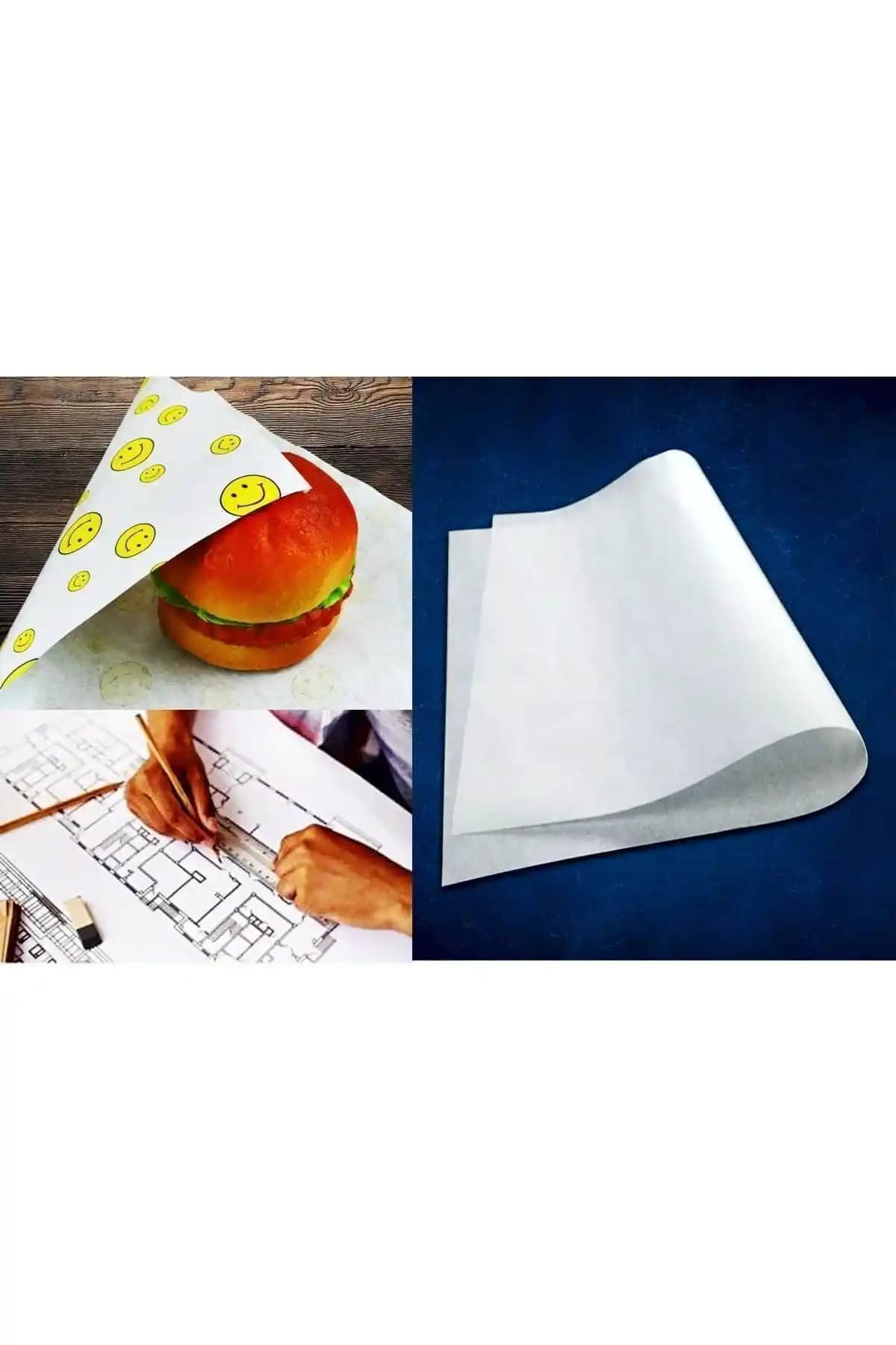 Kika 40 Adet Yağlı Kağıt Parşömen Seti: Çok Amaçlı ve Dayanıklı Kullanım İçin