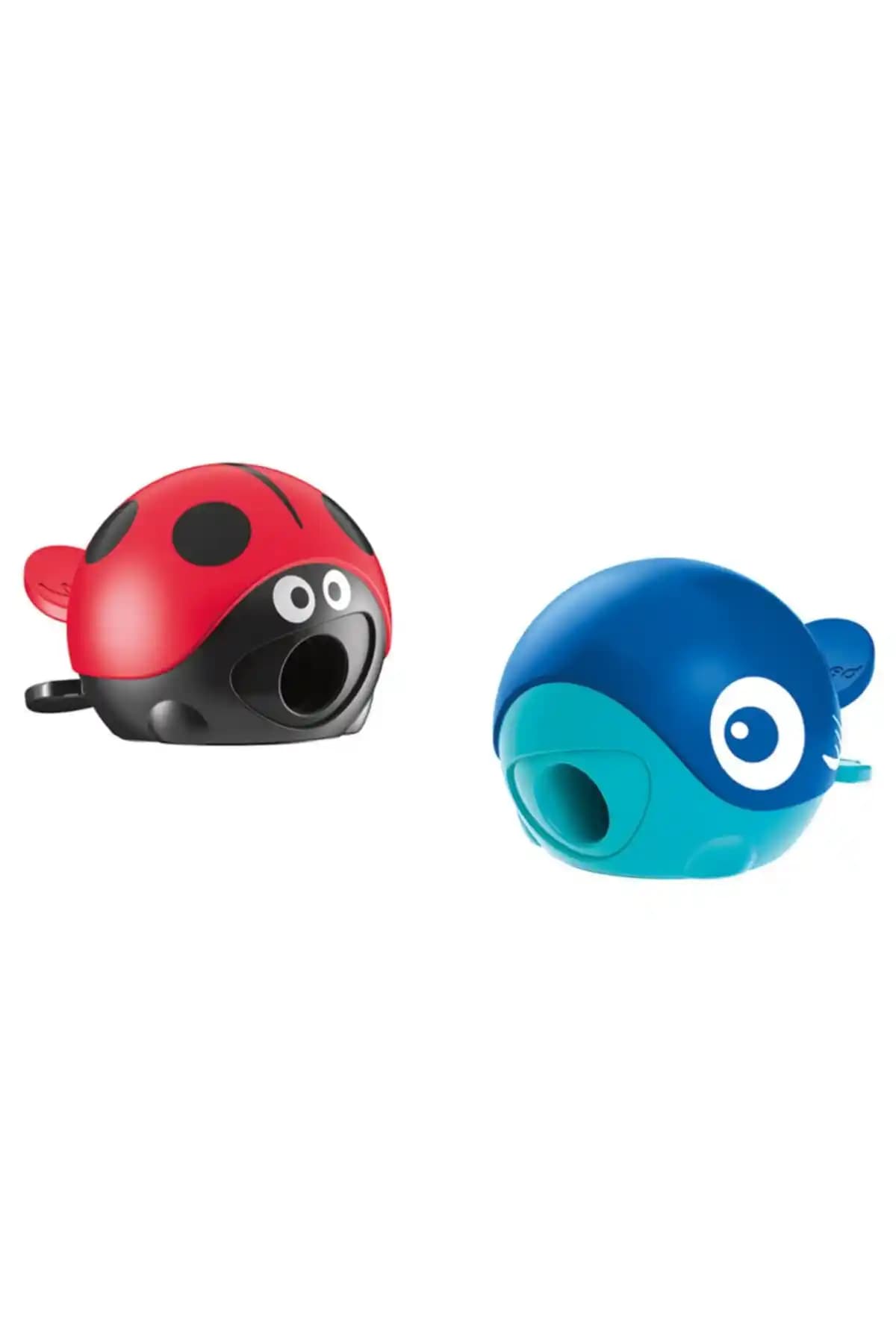 Maped Balina ve Uğur Böceği Tek Gözlü Kalemtraşlar: Sevimli ve Pratik Çocuk Kalemtraşları