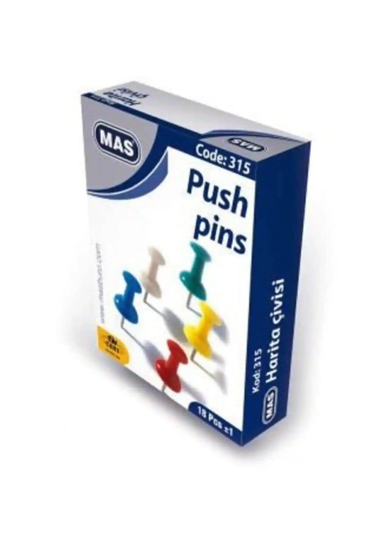 Mas 315 Renkli Harita Çivisi Detaylı İnceleme ve Kullanım Alanları