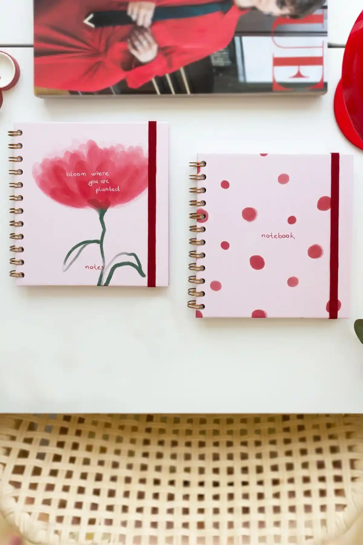 Matt Notebook 15x15 cm Kare 2'li Set: Şık ve Dayanıklı Taşınabilir Not Defteri
