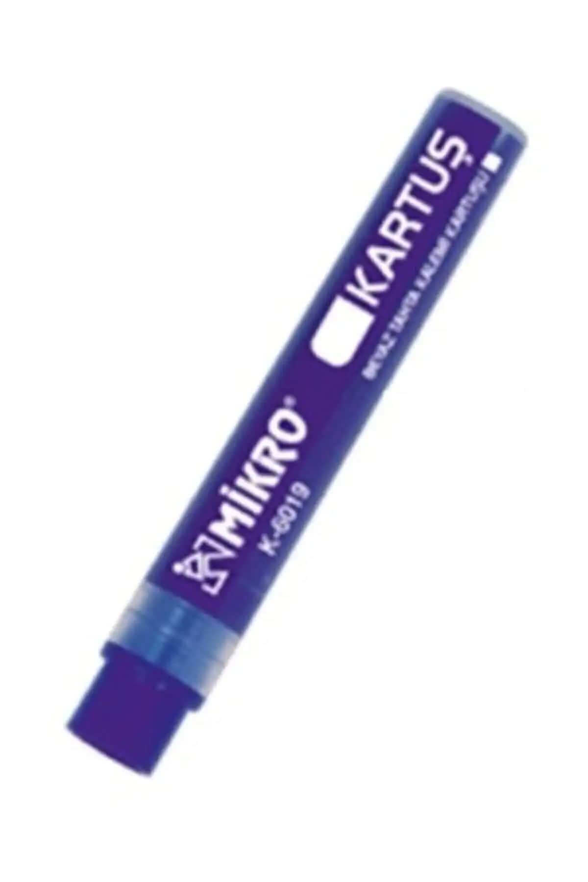 Mikro K-6019 Tahta Kalemi Kartuşu: Mavi Mürekkep ile Uzun Süreli ve Parlak Yazım Deneyimi