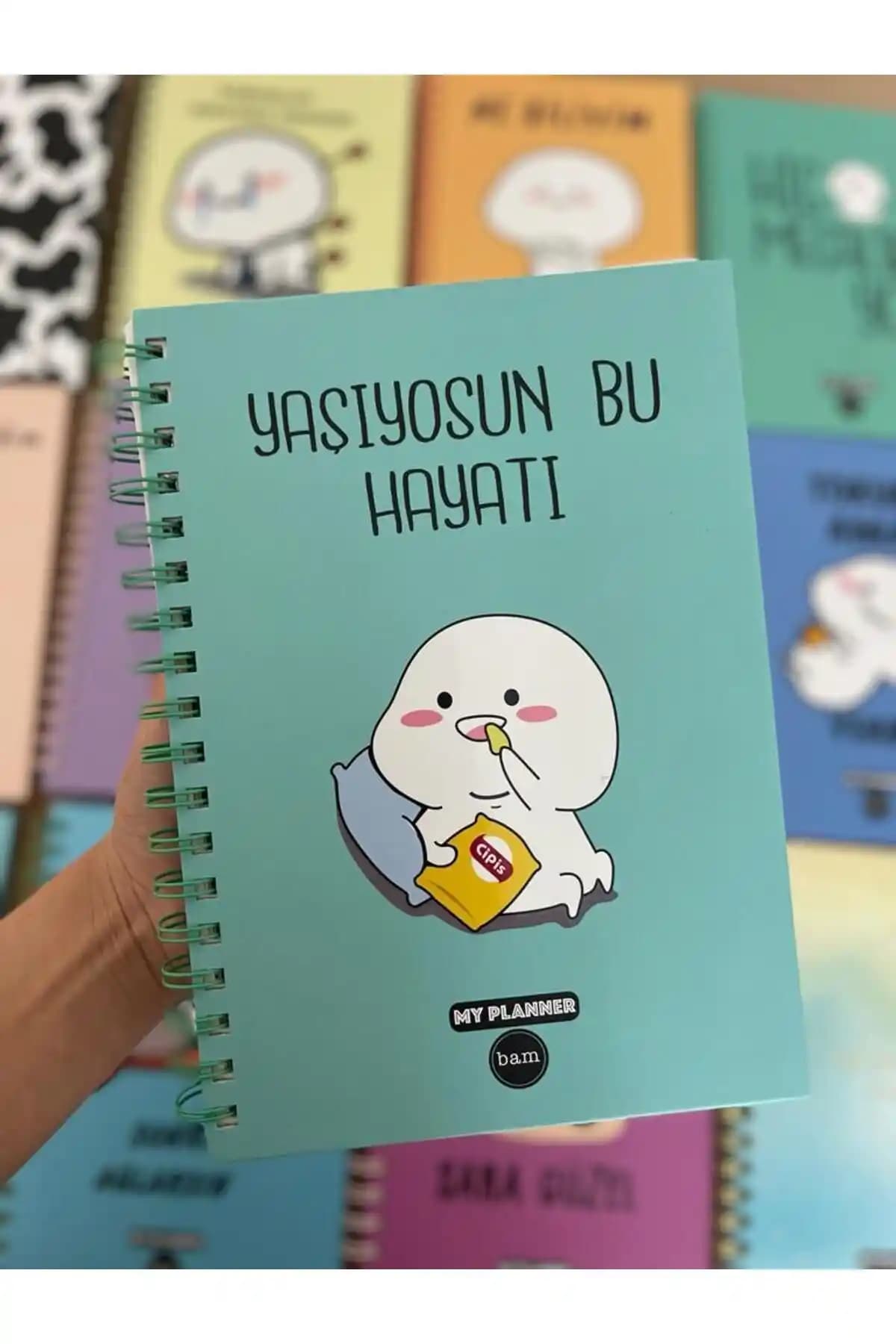 Modern ve Şık Tasarımlı Günlük Planlayıcı Ajanda HediyeOfisi Ürünleri