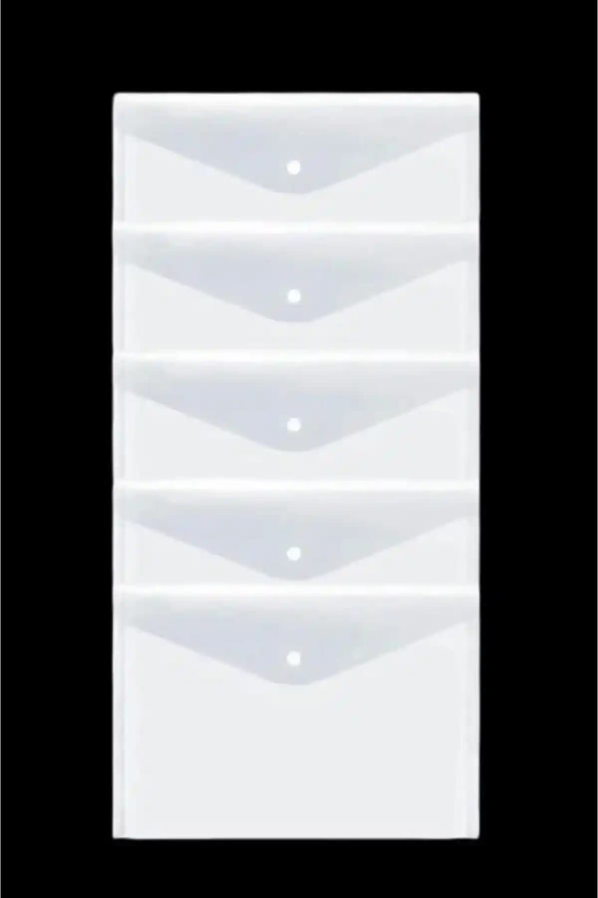 Noki A4 Şeffaf Çıtçıtlı Zarf Dosya: Dayanıklı ve Pratik Evrak Saklama Çözümü